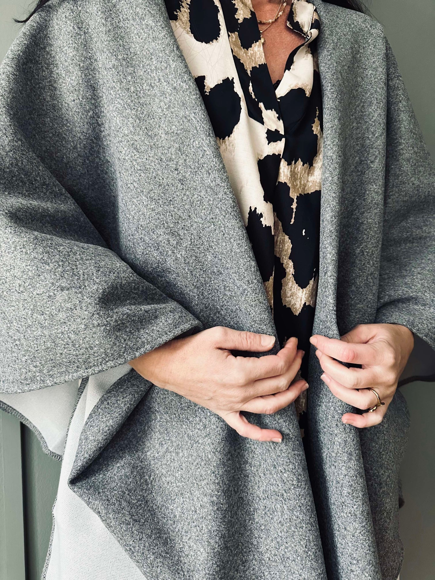 Poncho Grey