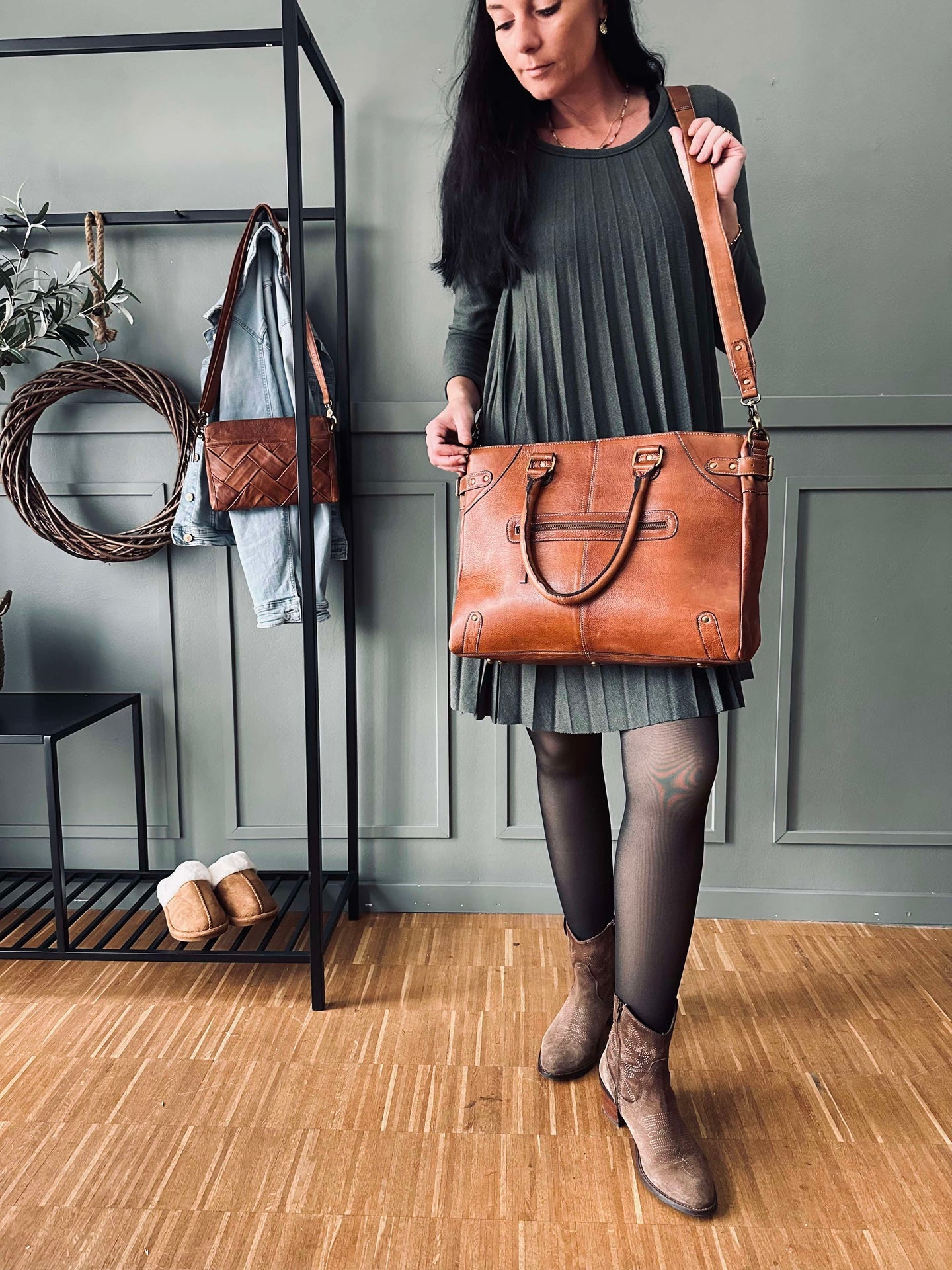 Arbetsväska Raw Deluxe Walnut