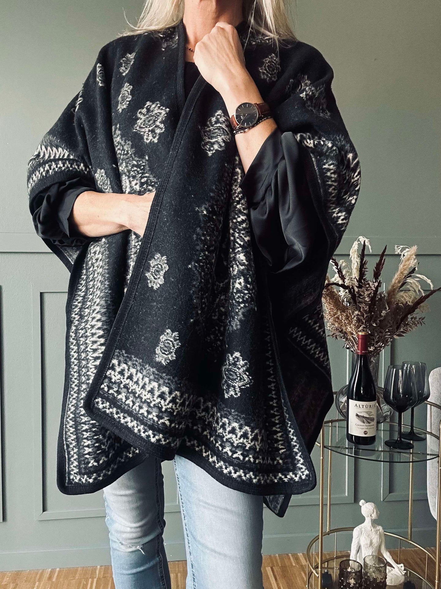 Poncho Black boheme