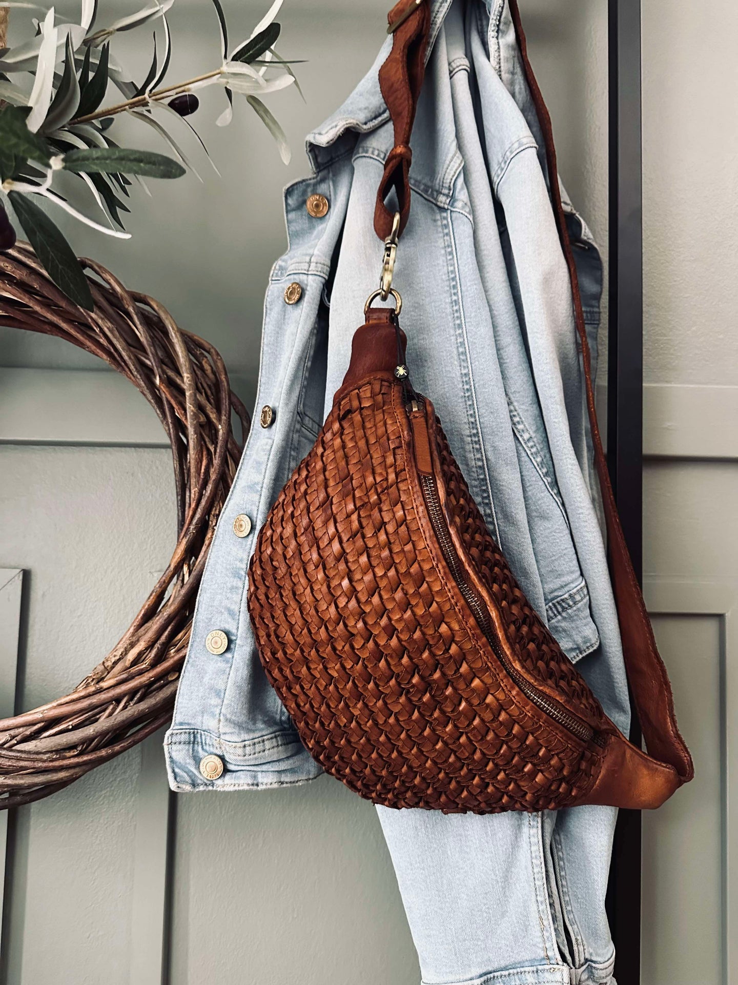 Bumbag Flet Cognac