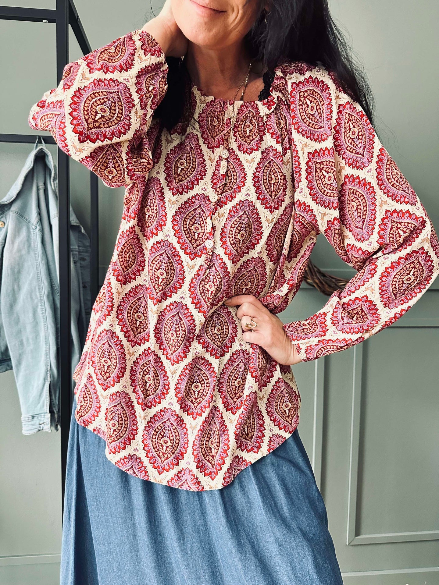 Blus Nadia Pink