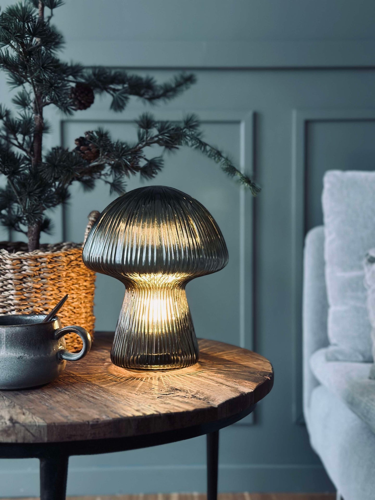 Svamp med räfflor - Grön