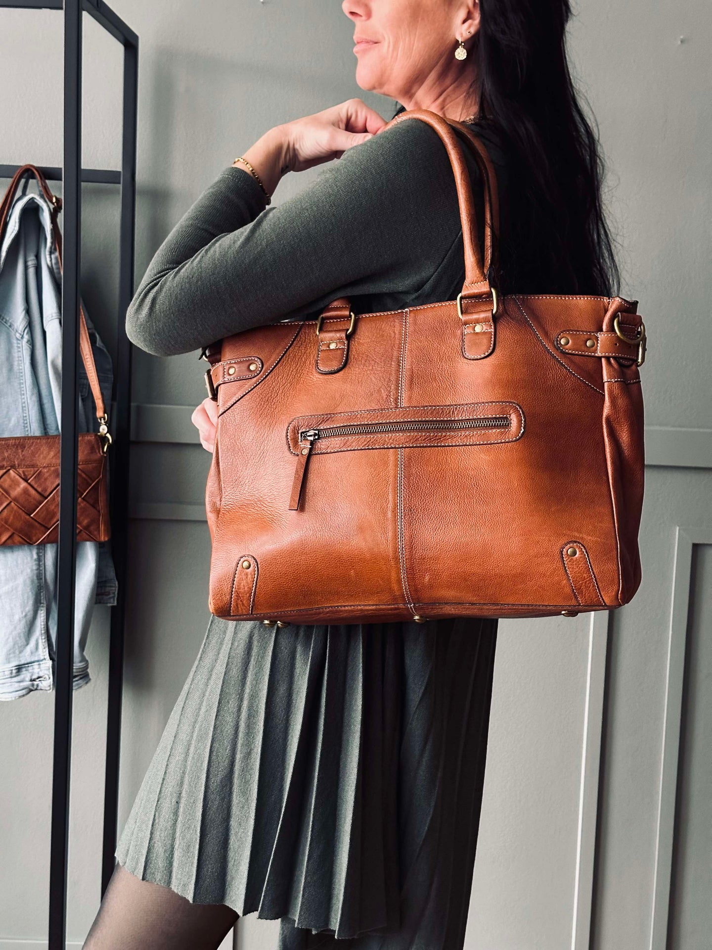 Arbetsväska Raw Deluxe Walnut