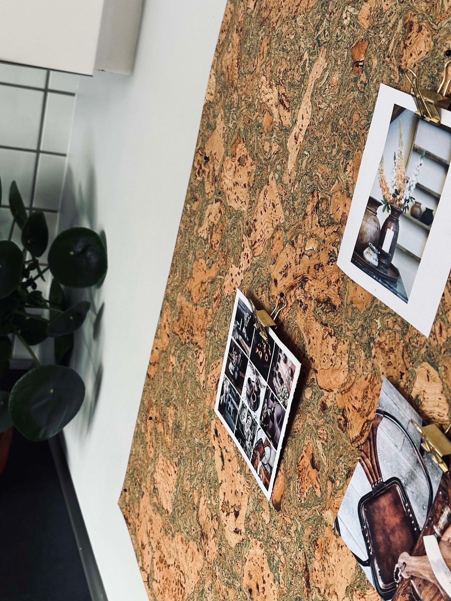 Korkskiva 60×90 – Isberg grön