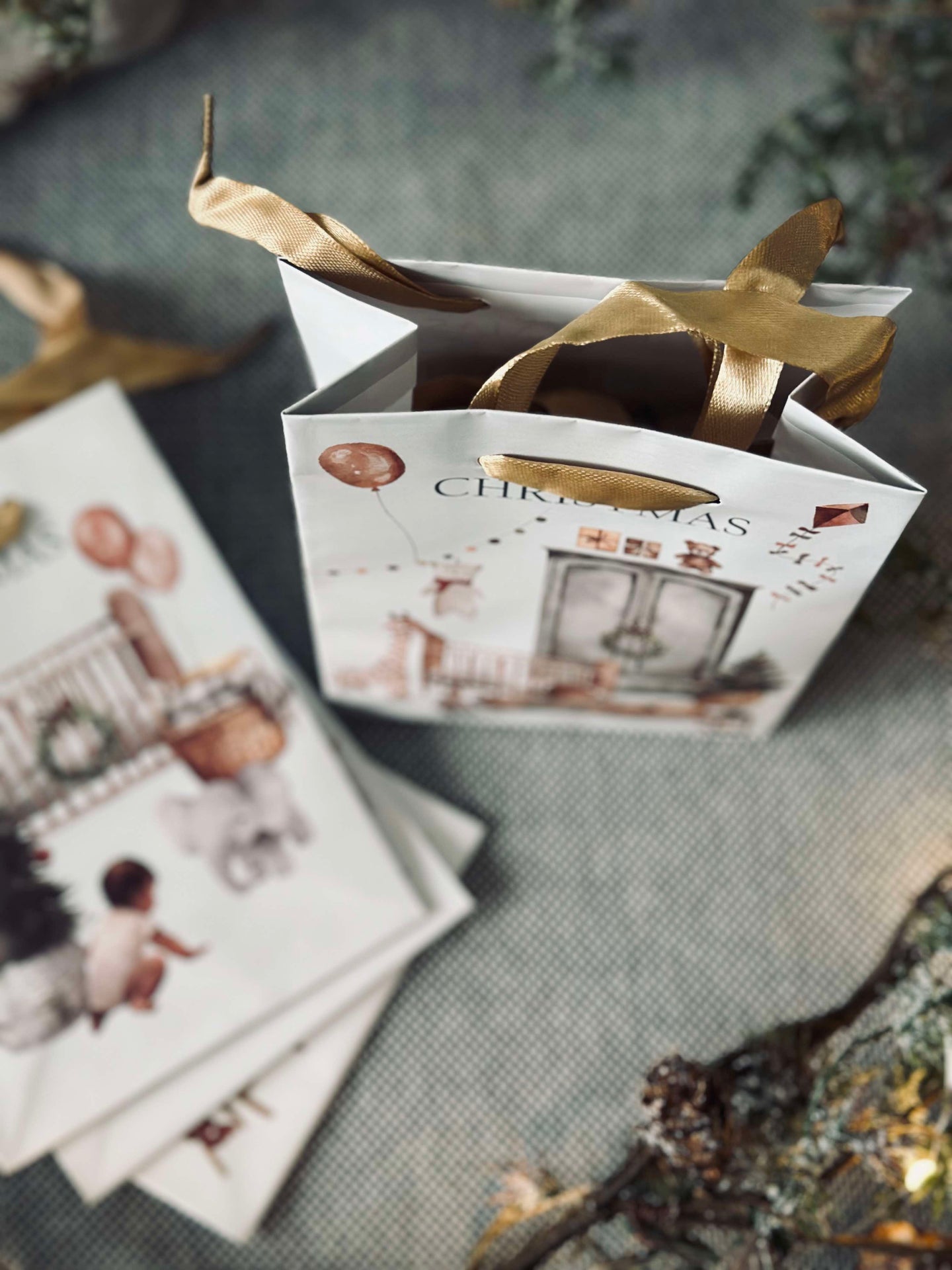 Presentpåse Julmotiv - 1 st