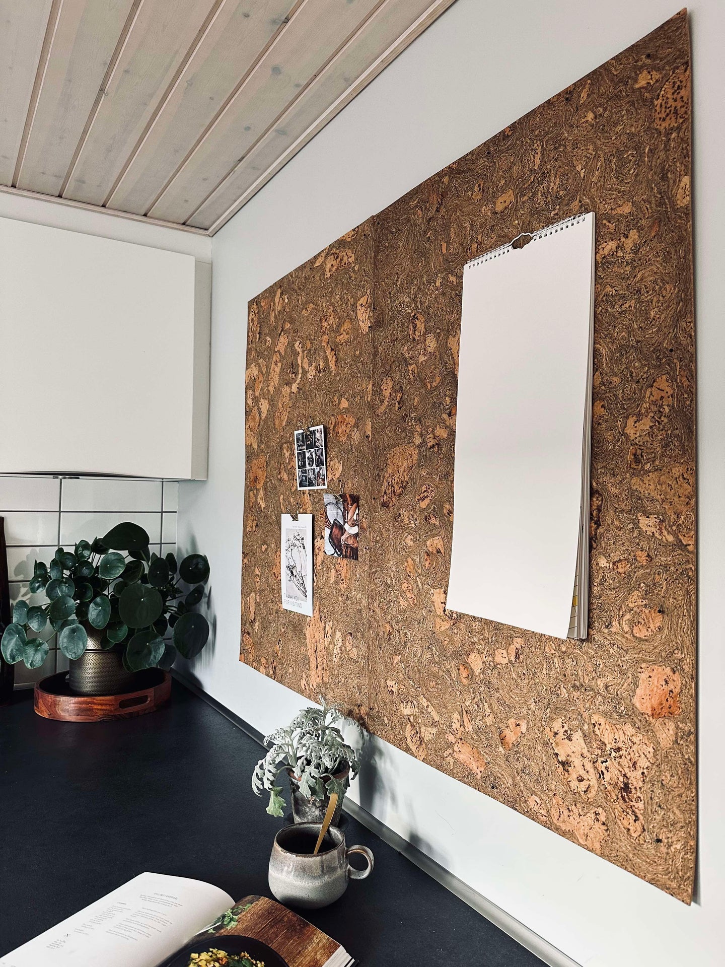 Korkplatta 60×90 – Iceberg grey
