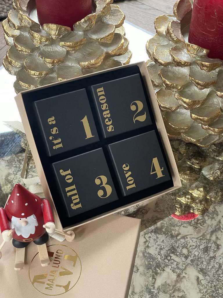Smycke Adventskalender - Förgylld