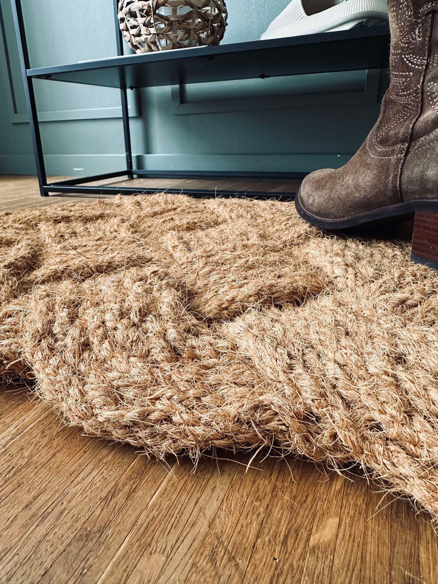 Dörrmatta knut Jute 45x75