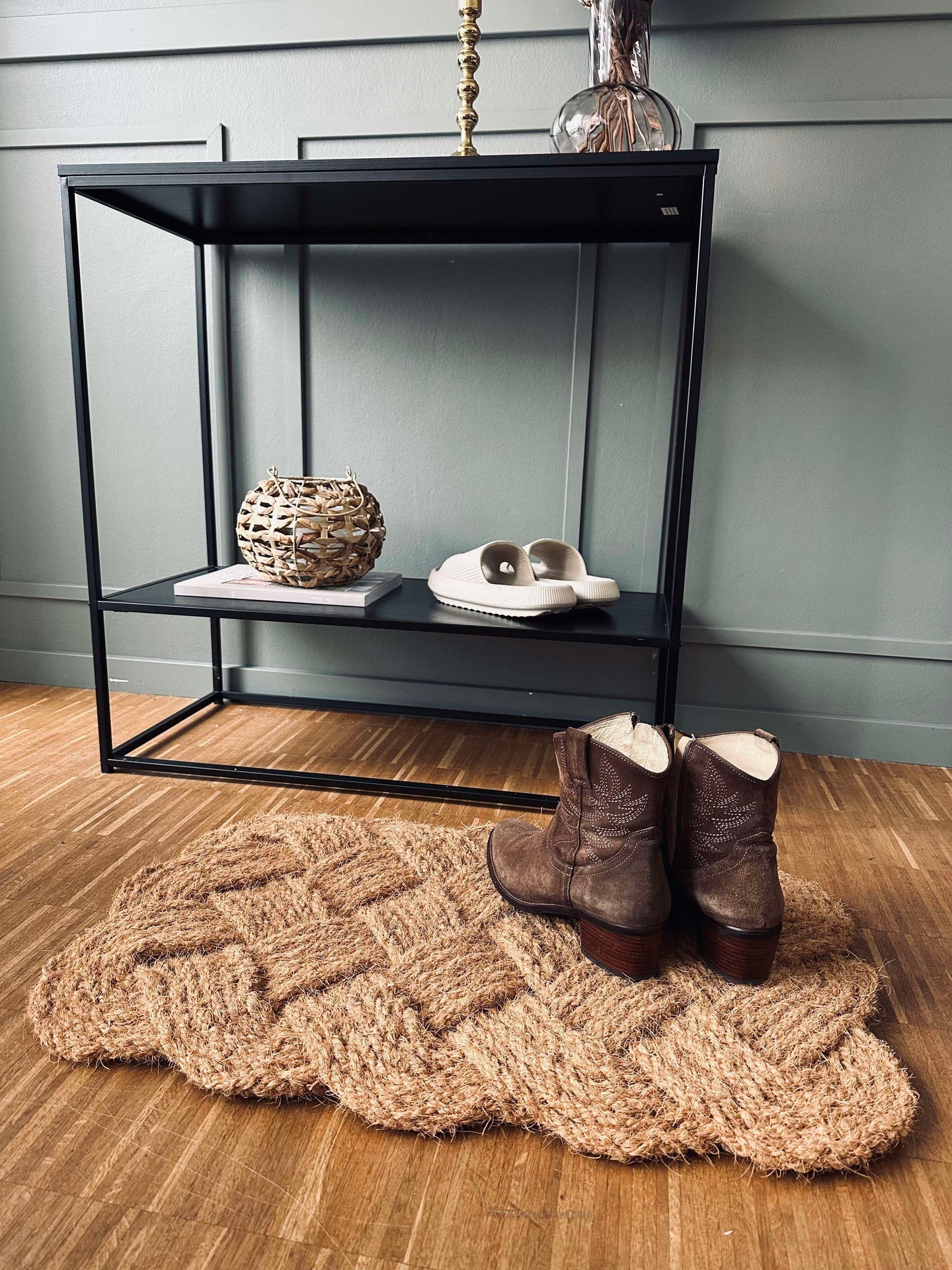 Dörrmatta knut Jute 45x75