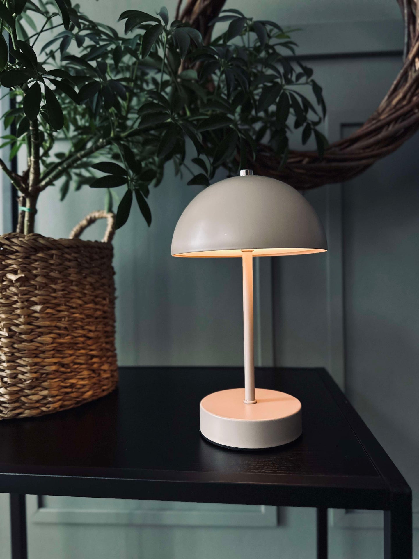 Bordslampa med touch - Sand