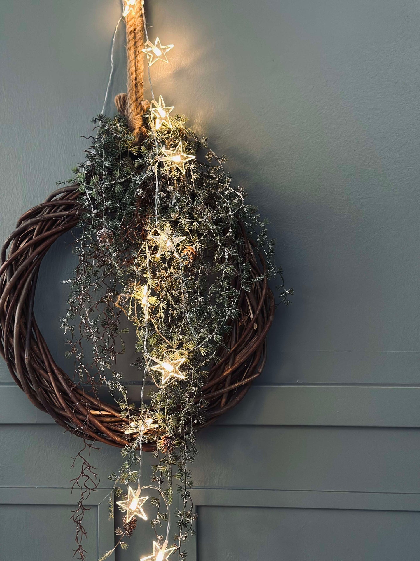 LED-lysslinga med 10 stjärnor