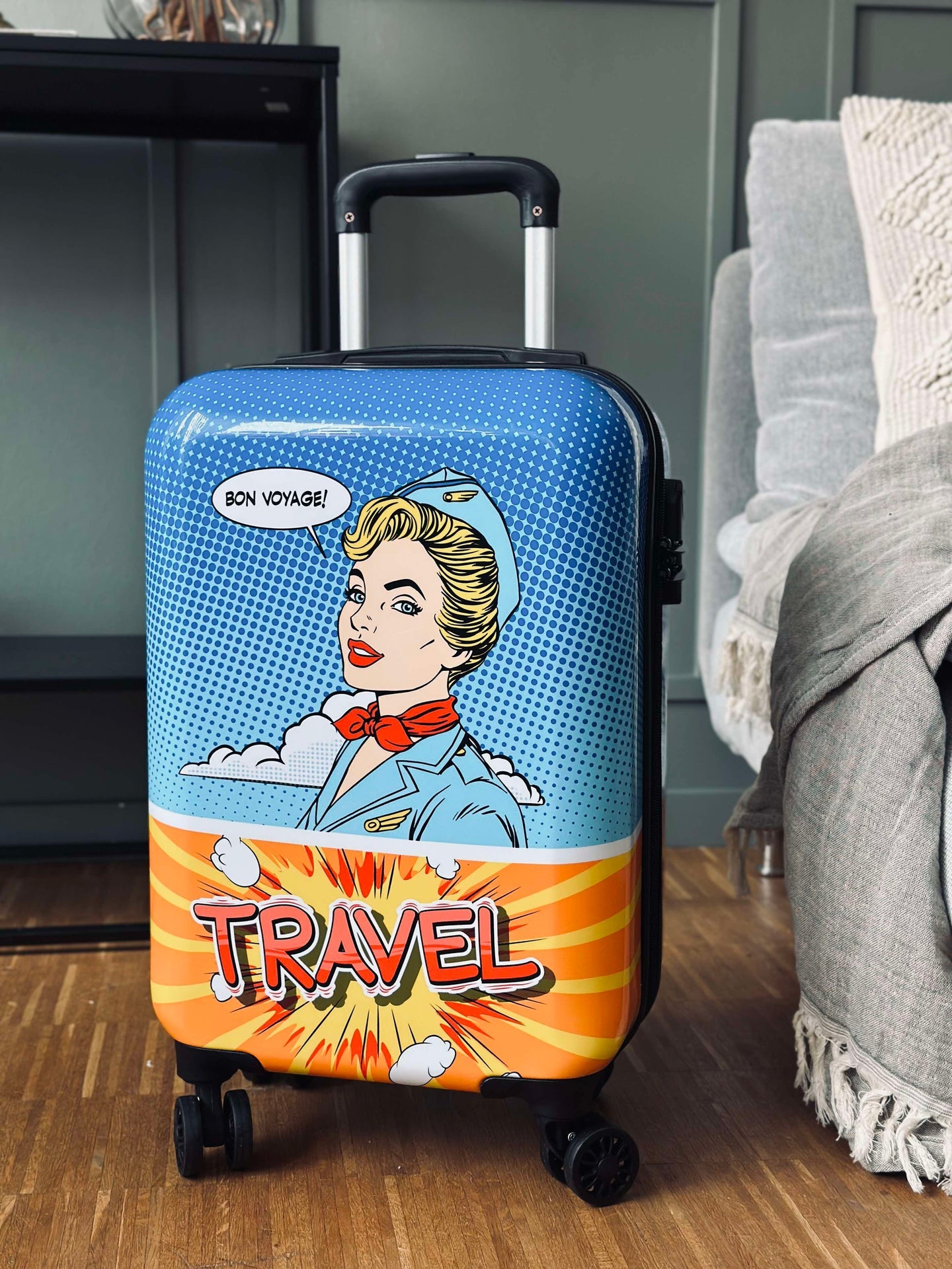 Kabinväska - 55 cm - Blå