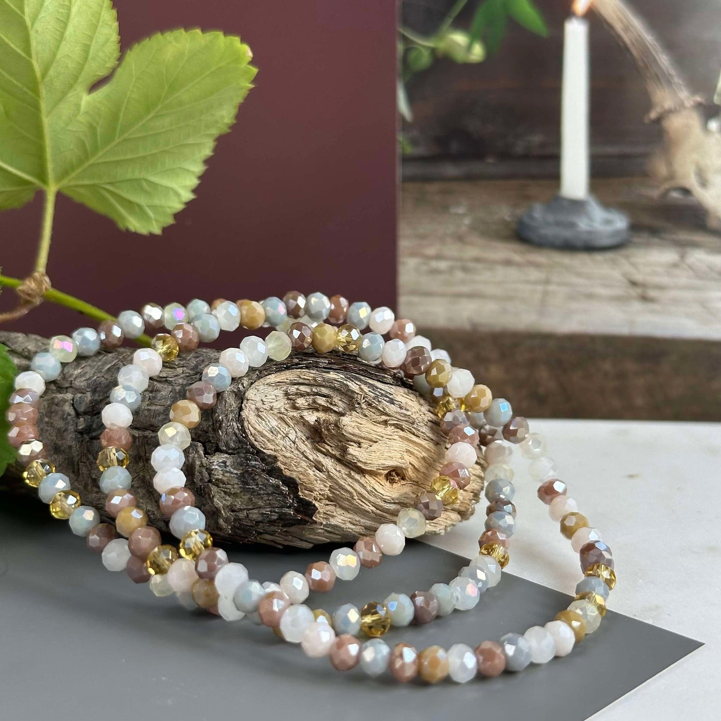 ANNA Nature Armband - Set med 3 st