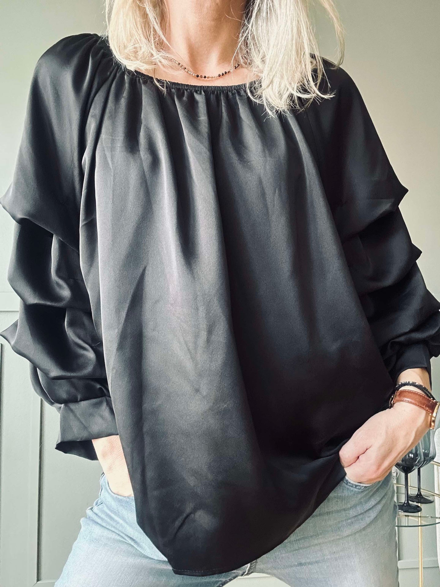 Blus Jenny - Silkeskänsla