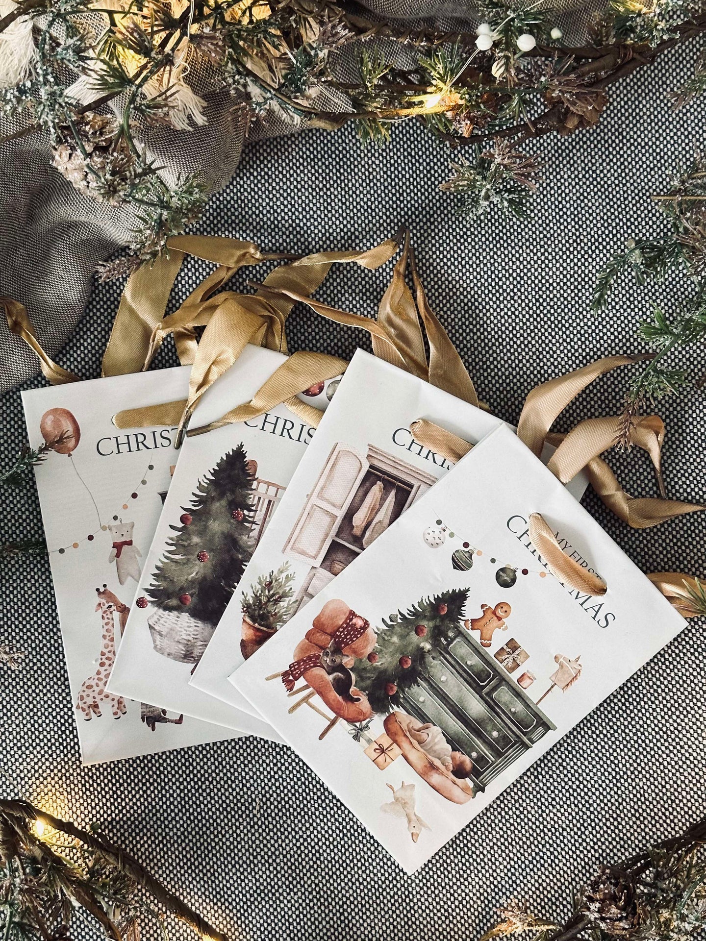 Presentpåse Julmotiv - 1 st