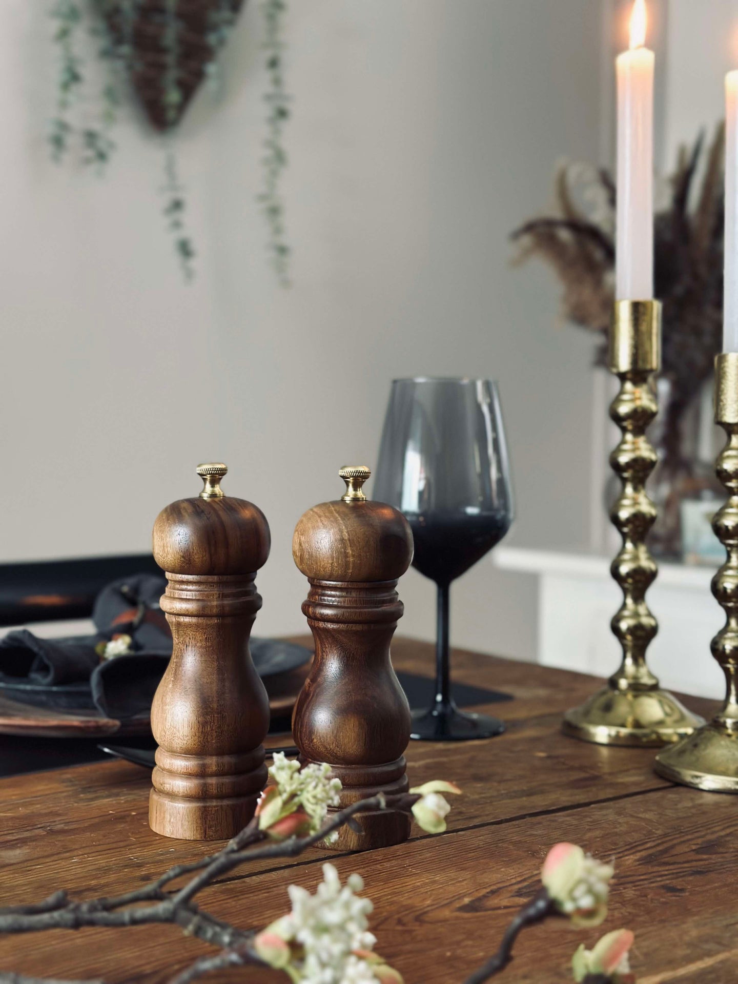 Salt- och pepparkvarn - Akaciaträ