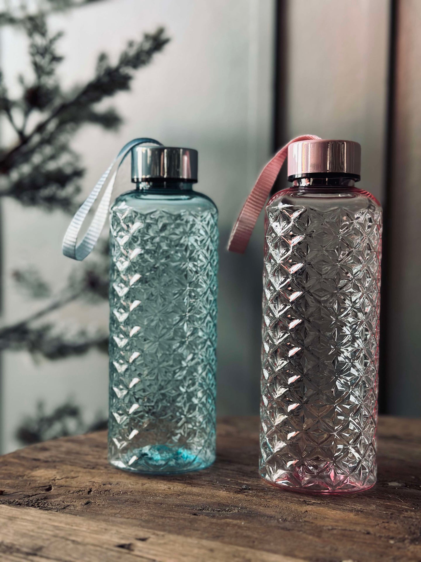 Vattenflaska 500ml - Mjuk blå