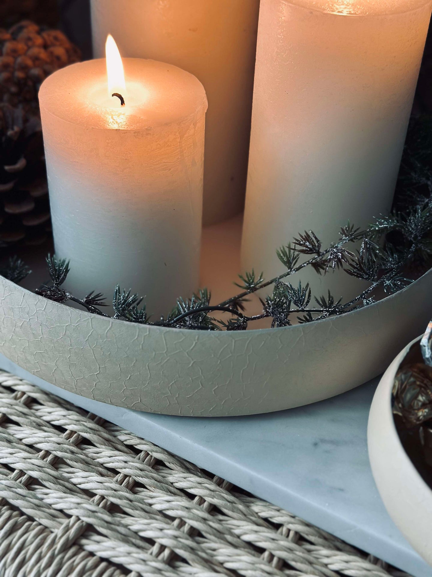 NOYA Serveringsfat 26 cm - Beige