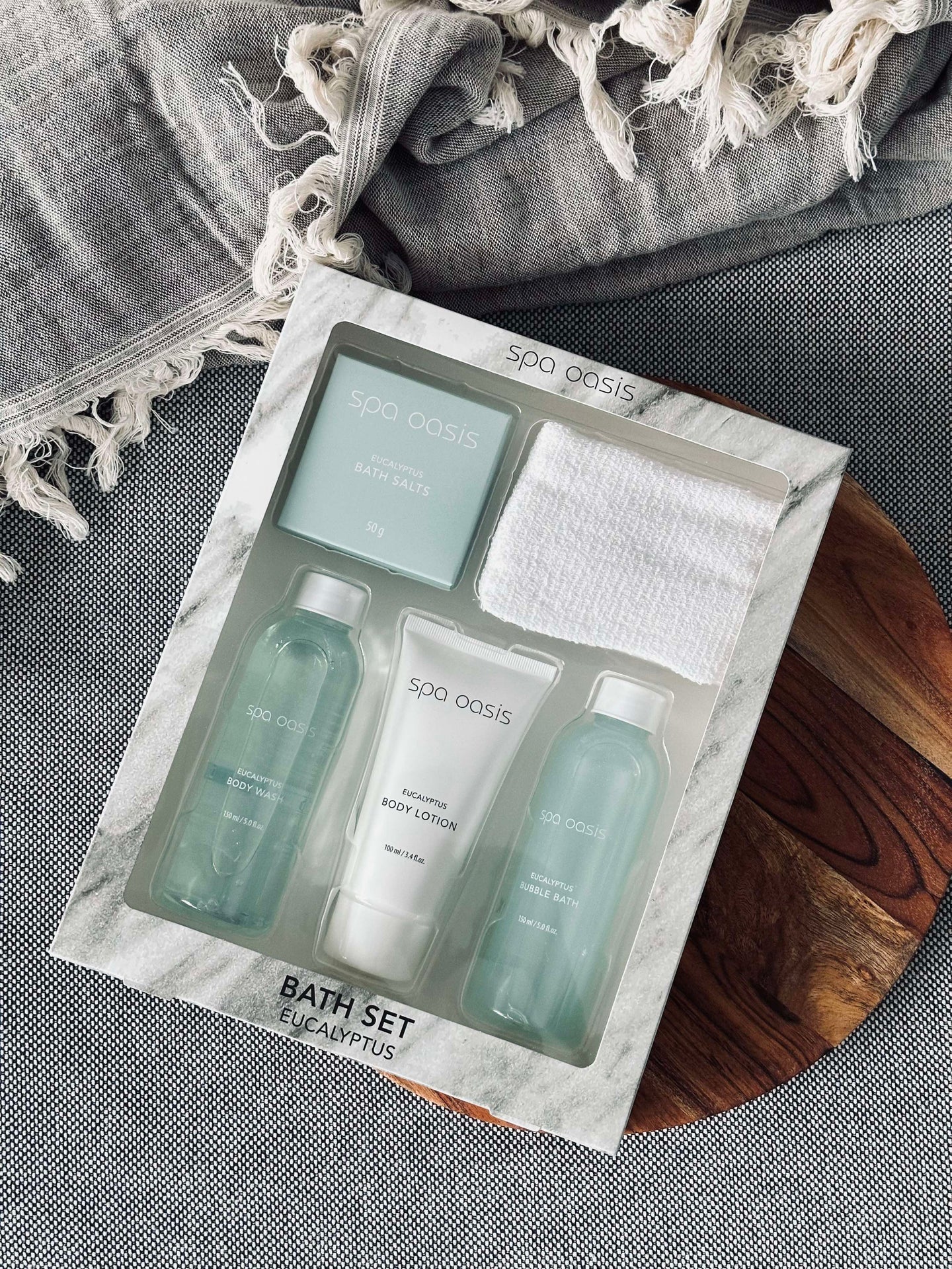 Gåvoset Green eucalyptus - Set om 5 st.