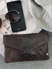 Plånbok Aura Brown Croco
