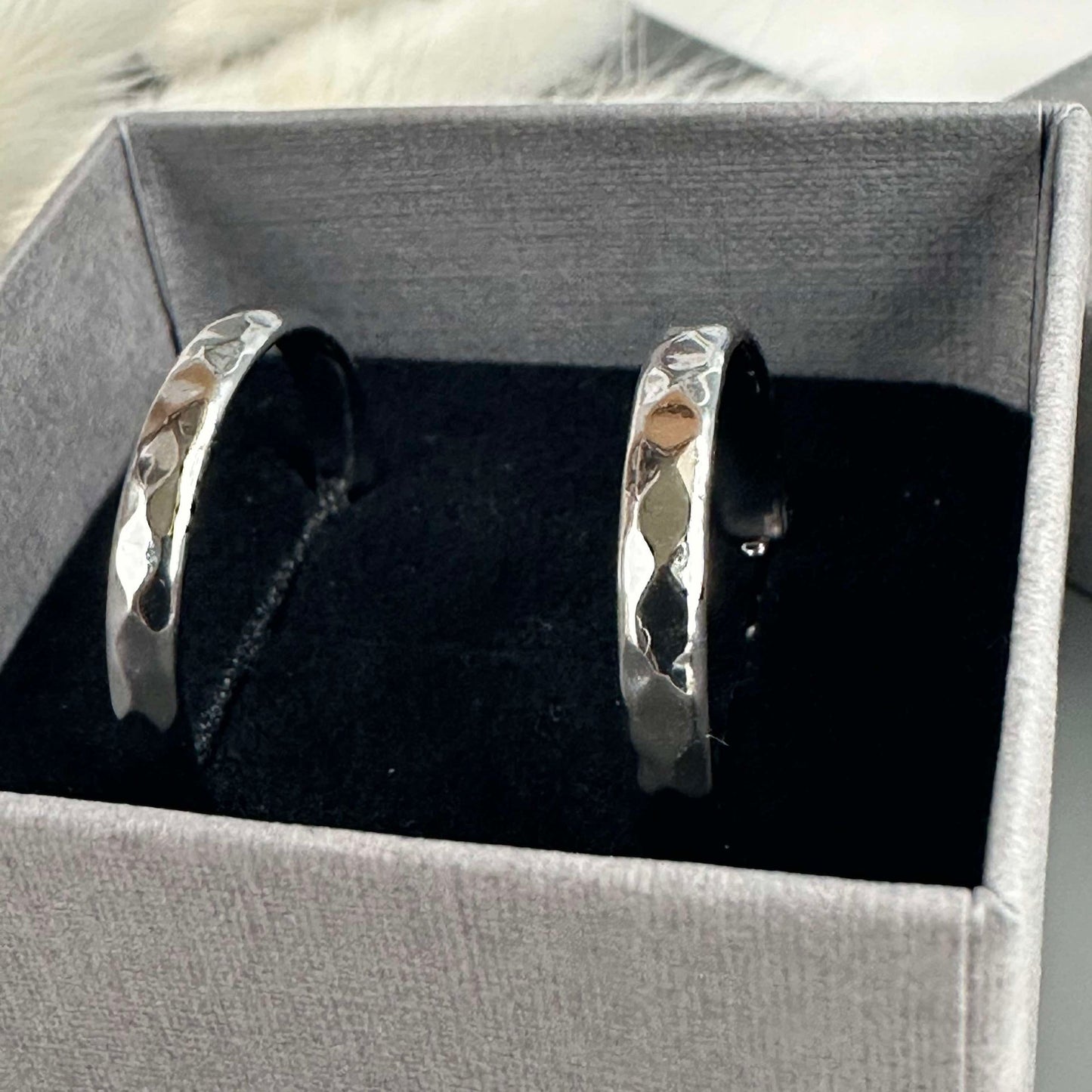 Örhängen Mille silverpläterade