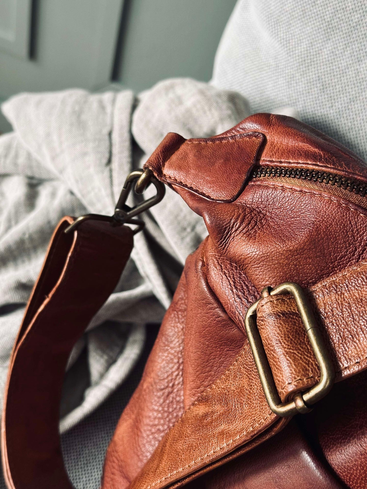 Weekendväska DEXTER Cognac