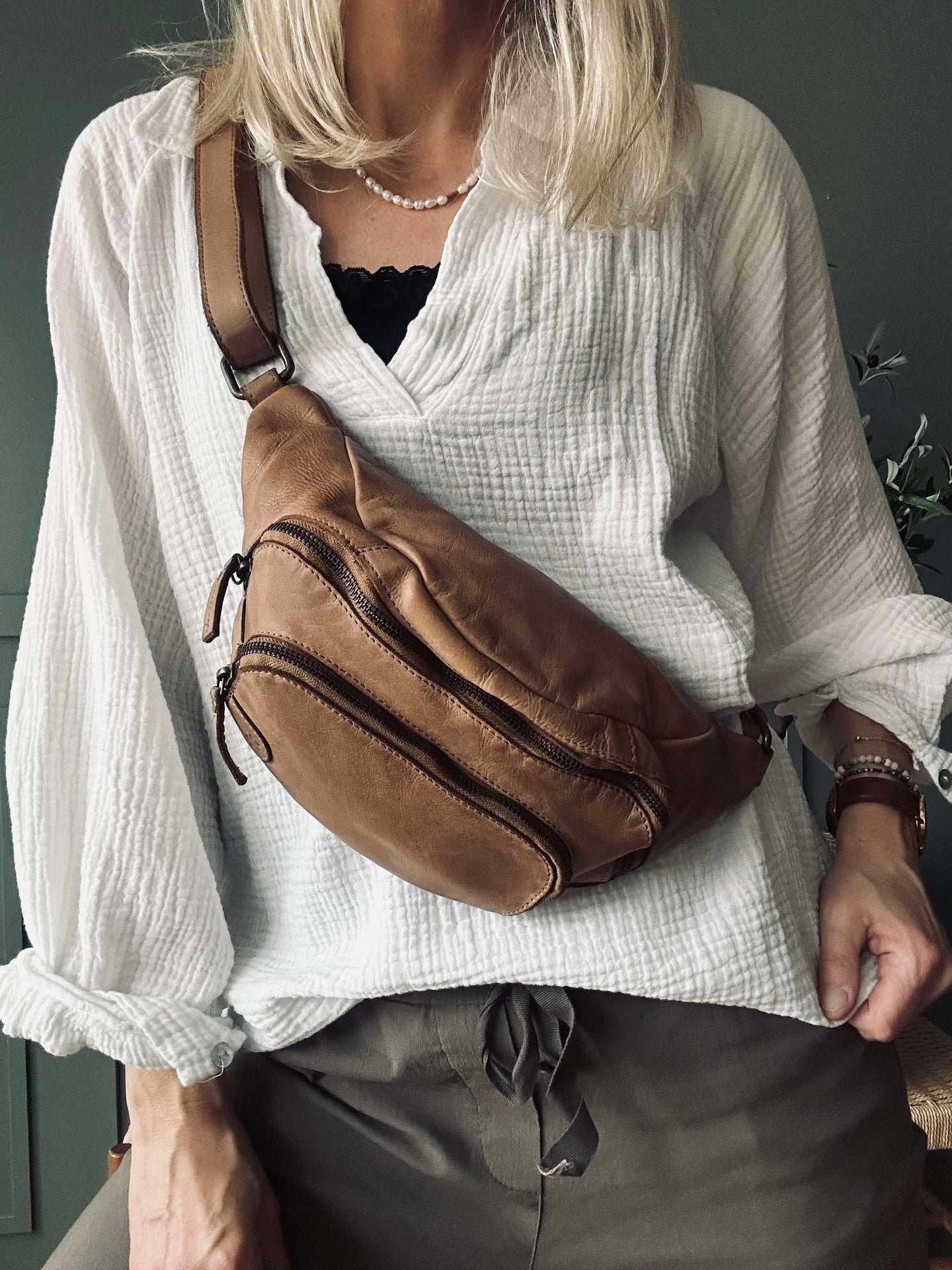 Bumbag Raw Wanda - Taupe