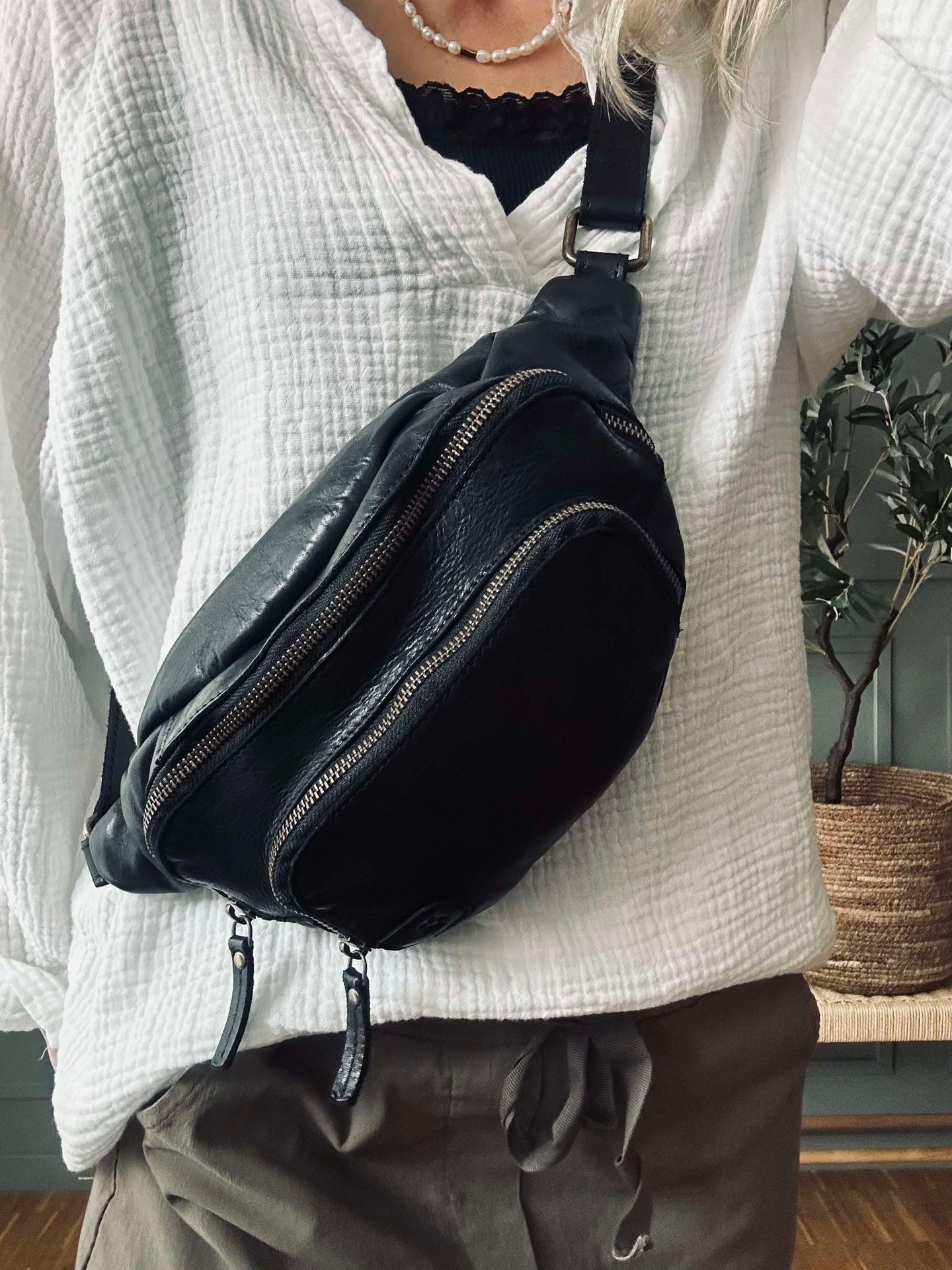 Bumbag Raw Wanda - Black