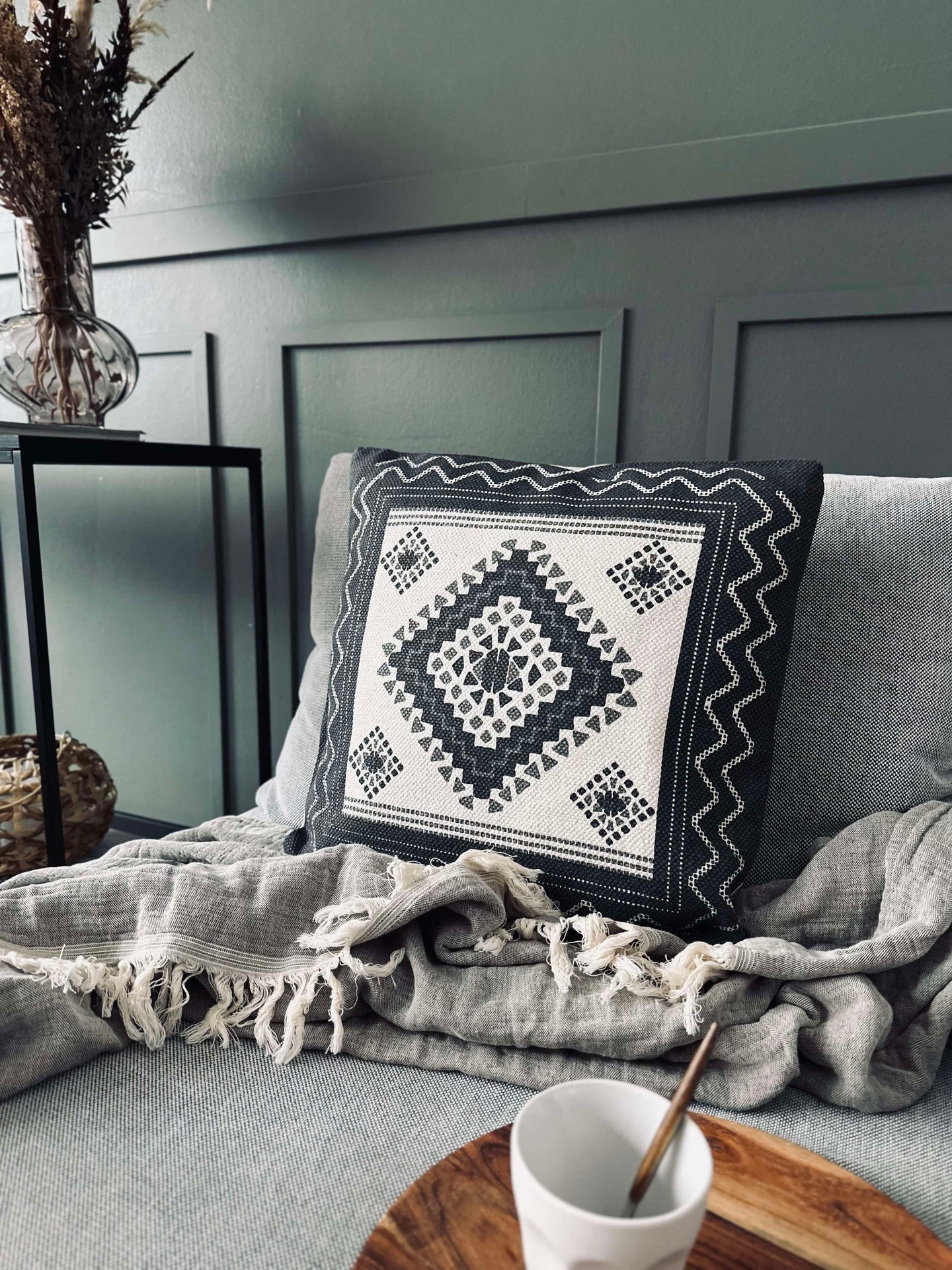 Kudde Aisha 45x45 cm - Kvadrat