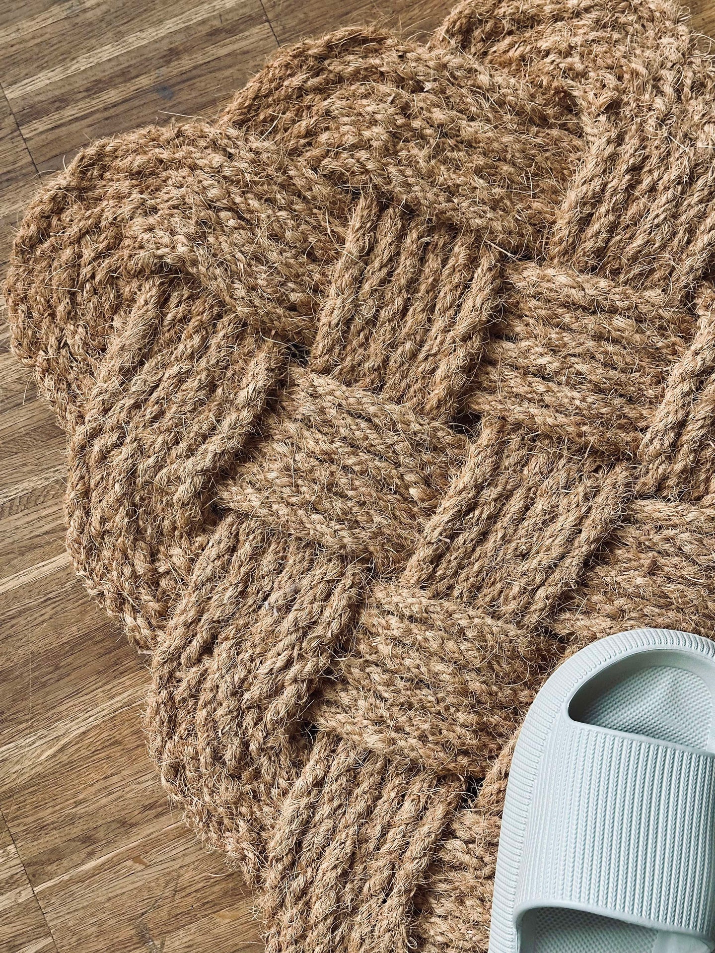 Dörrmatta knut Jute 45x75
