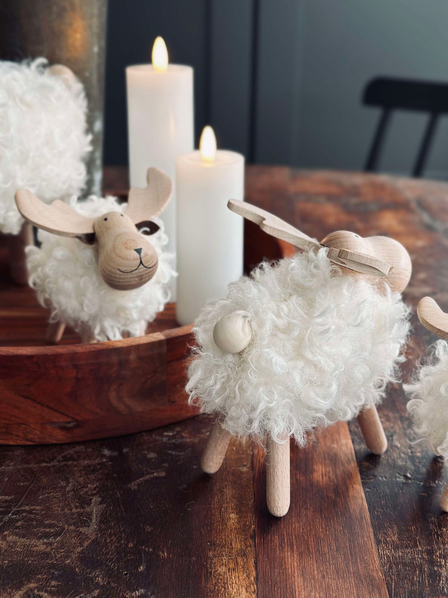 Älg vit - Liten