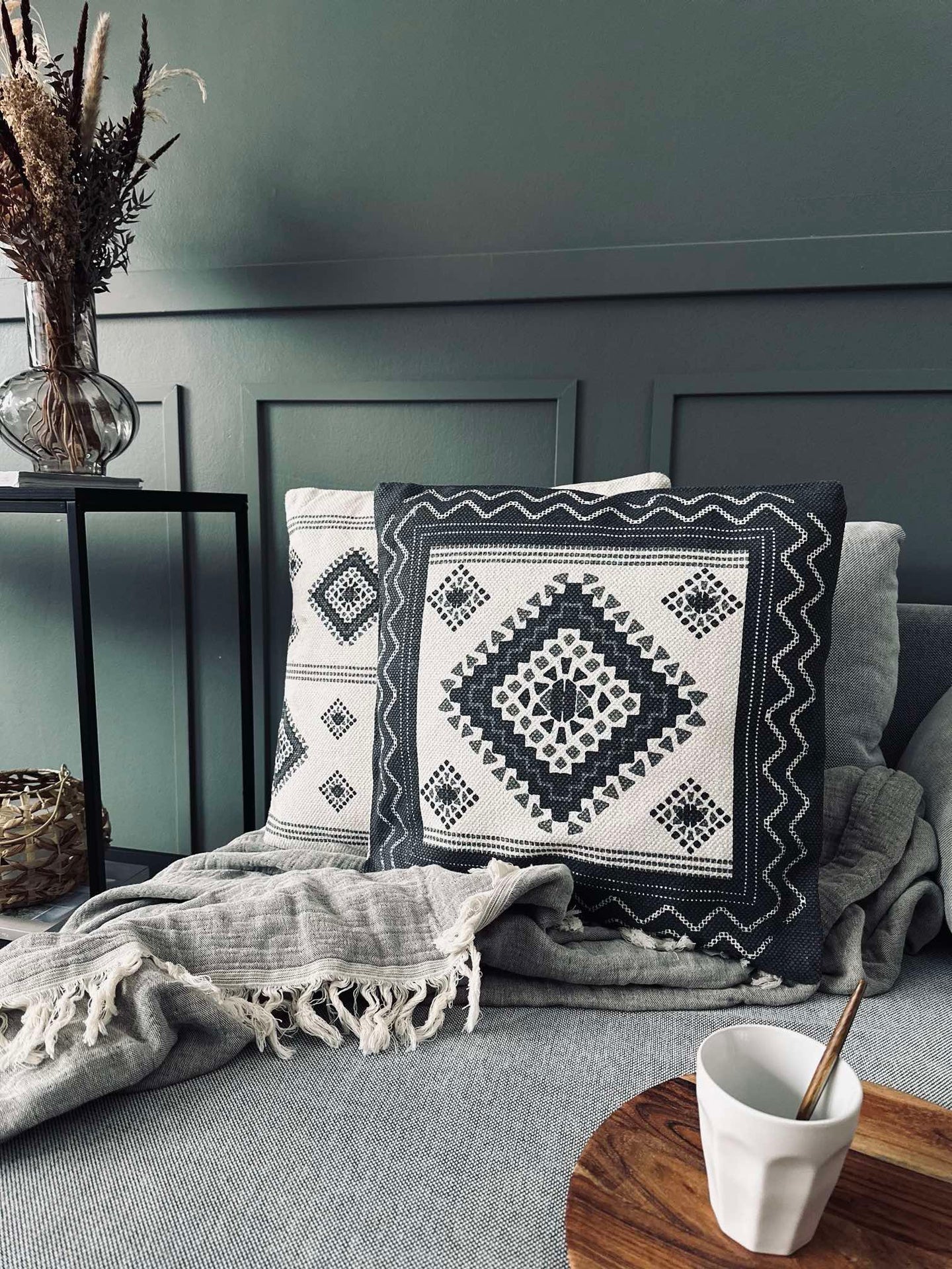 Kudde Aisha 45x45 cm - Kvadrat