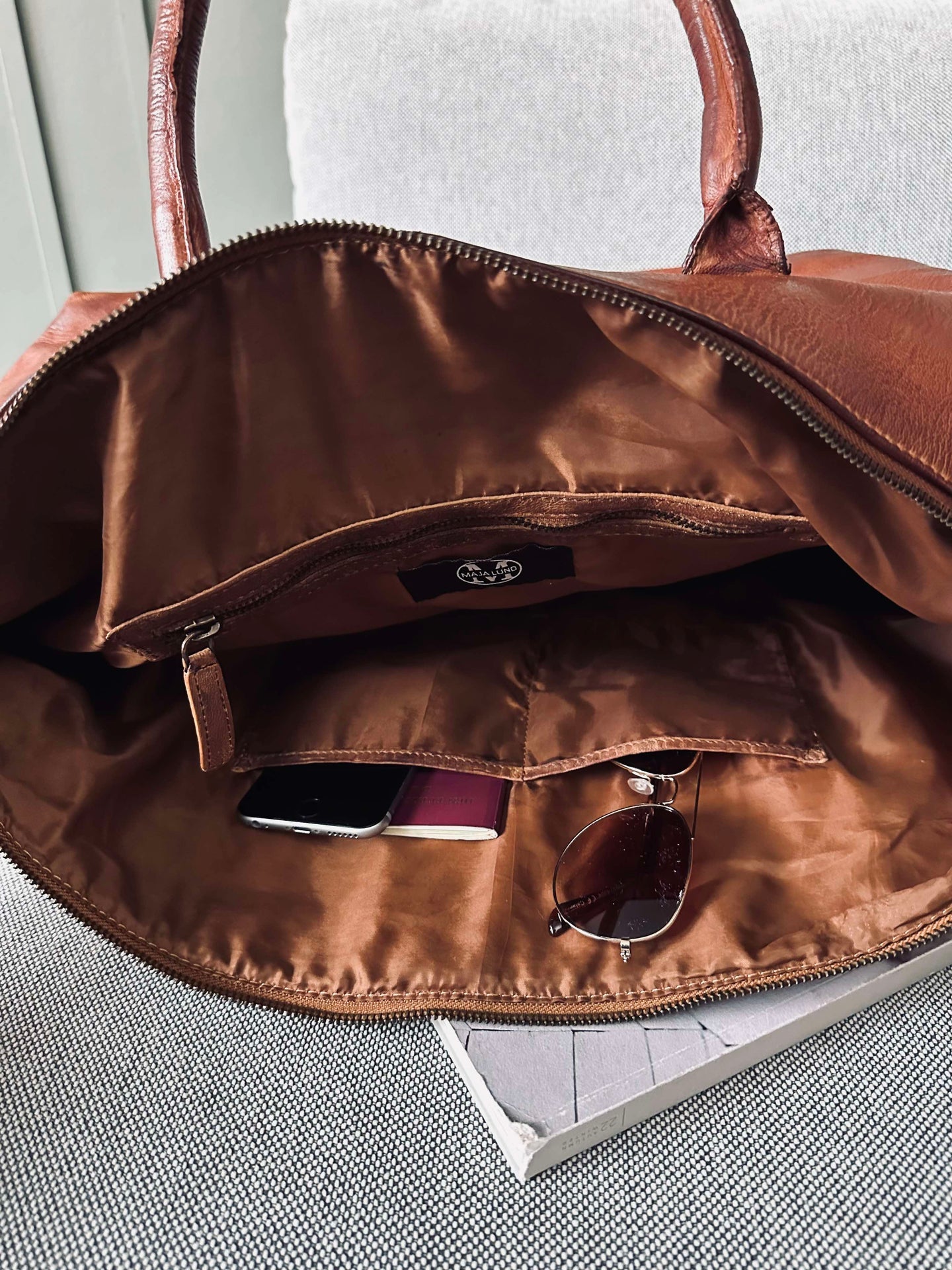 Weekendväska DEXTER Cognac