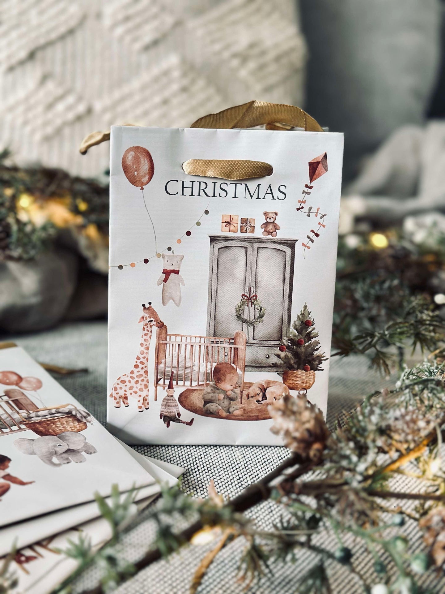 Presentpåse Julmotiv - 1 st