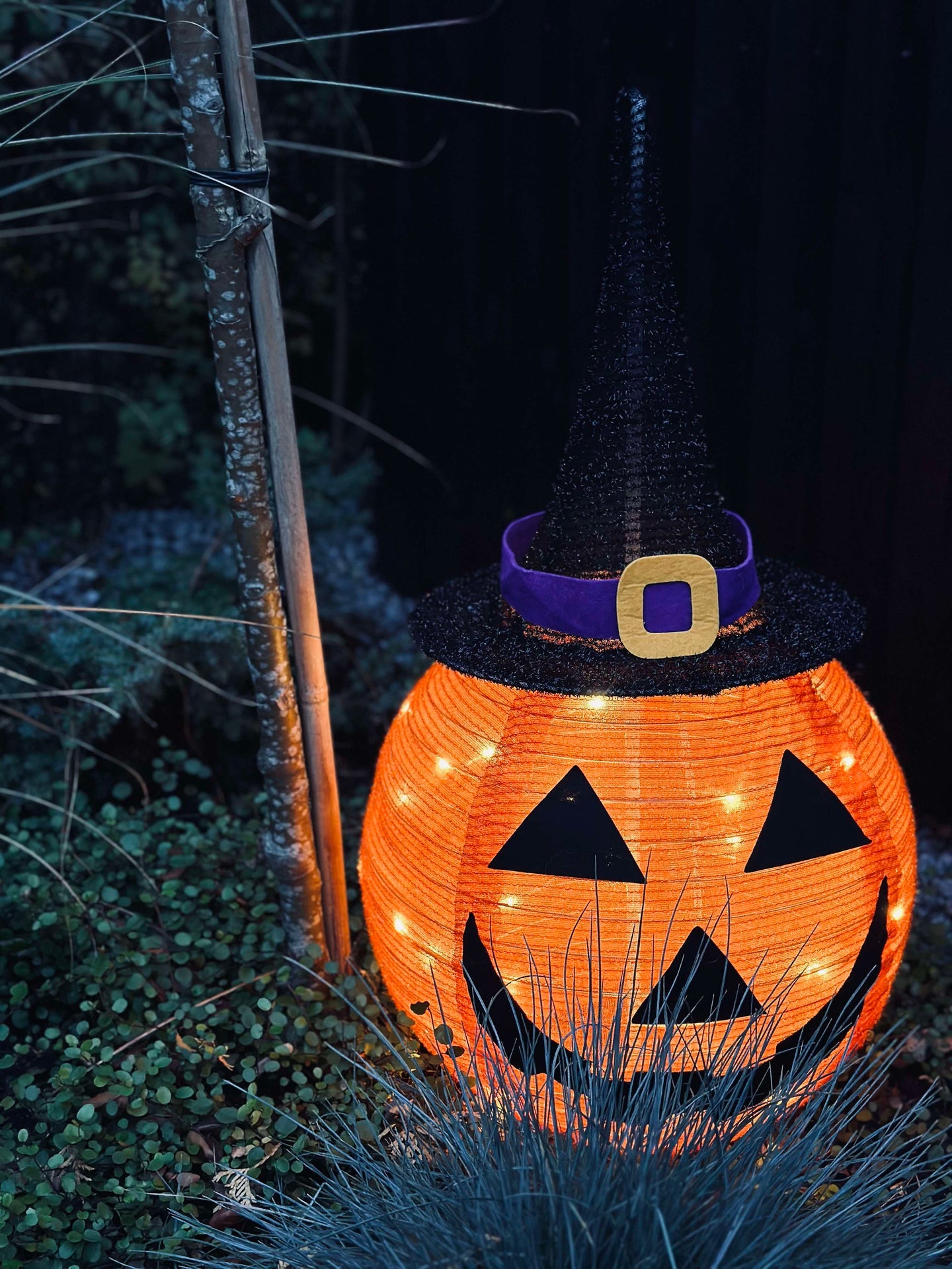 Halloween Pumpa LED - 68 cm