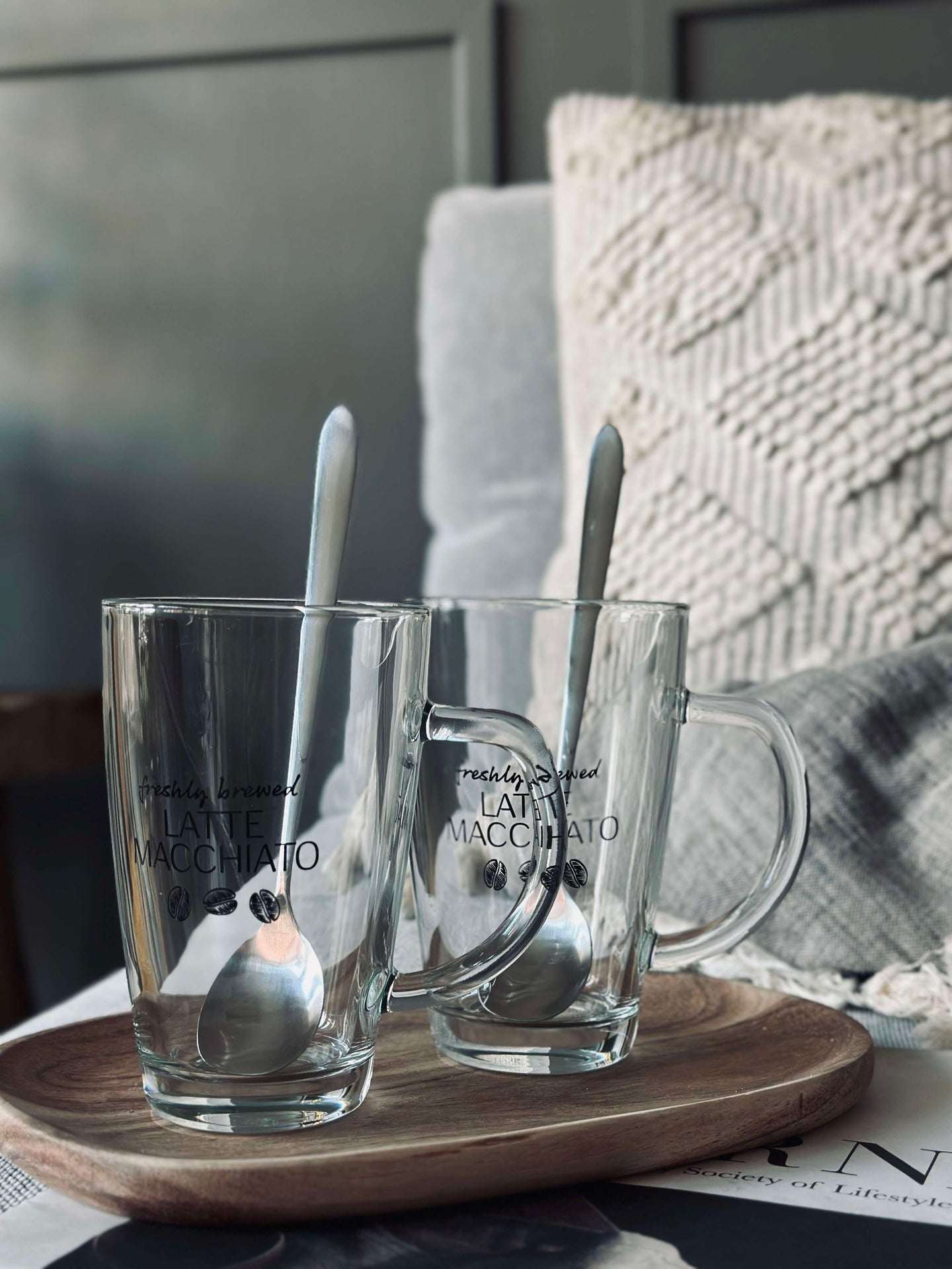 Latte Macchiato-set - 4 delar