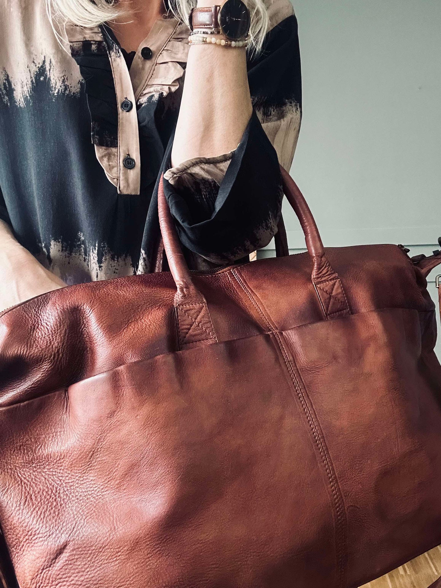 Weekendväska DEXTER Cognac