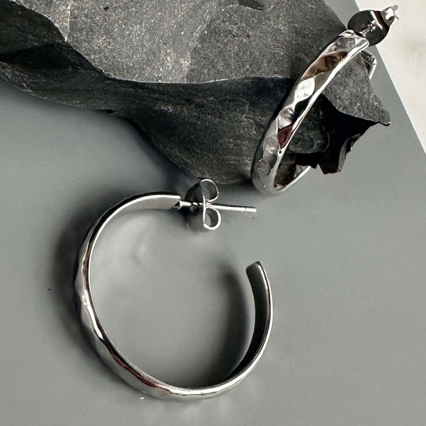 Örhängen Mille silverpläterade