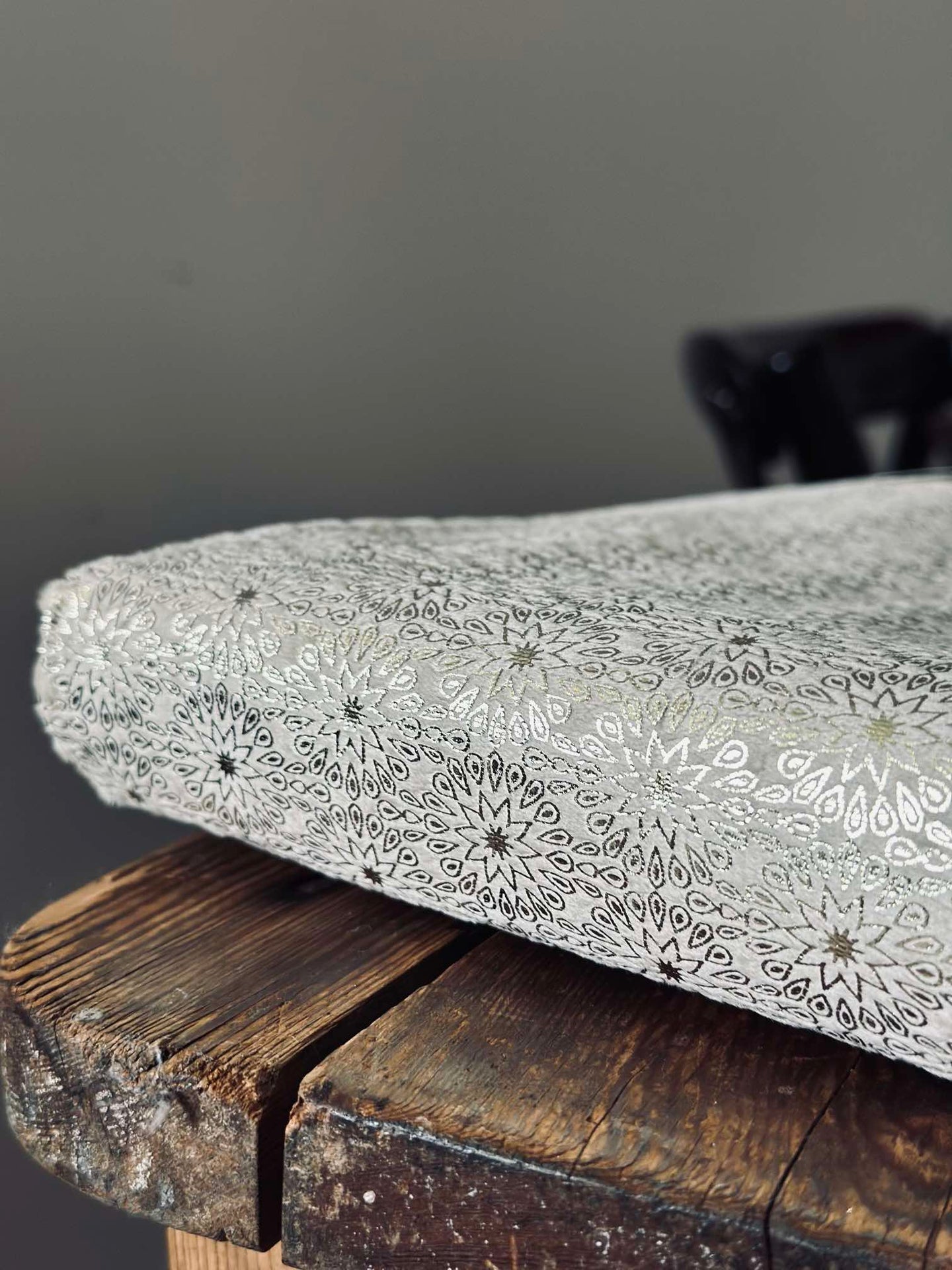 Duk Velour 145x250 cm - Ljus beige