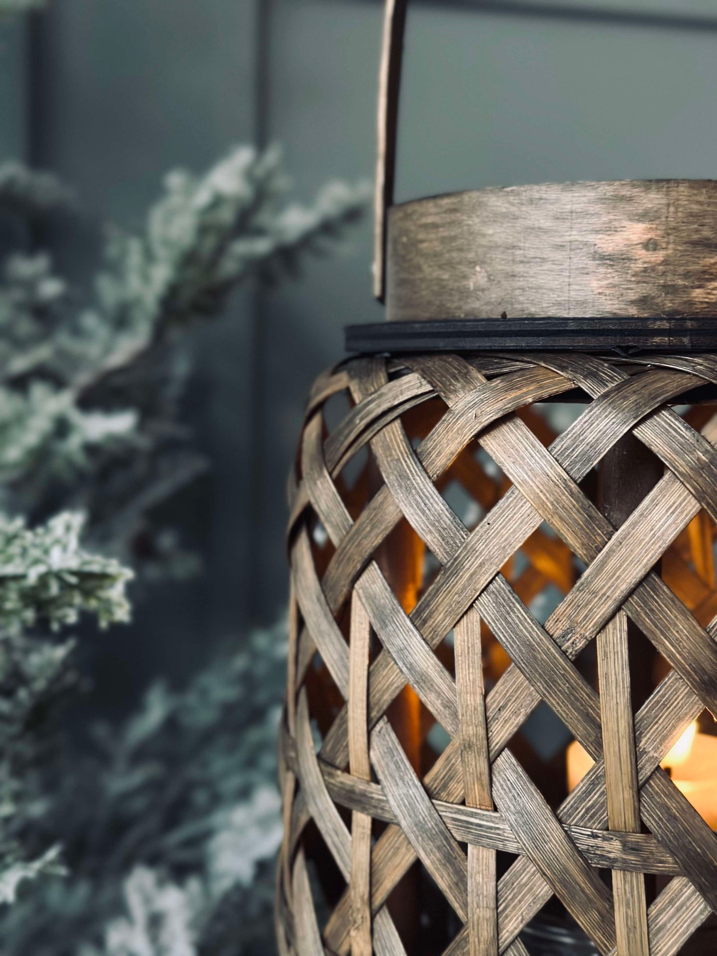 Lykta Jenna - Mörk Stor