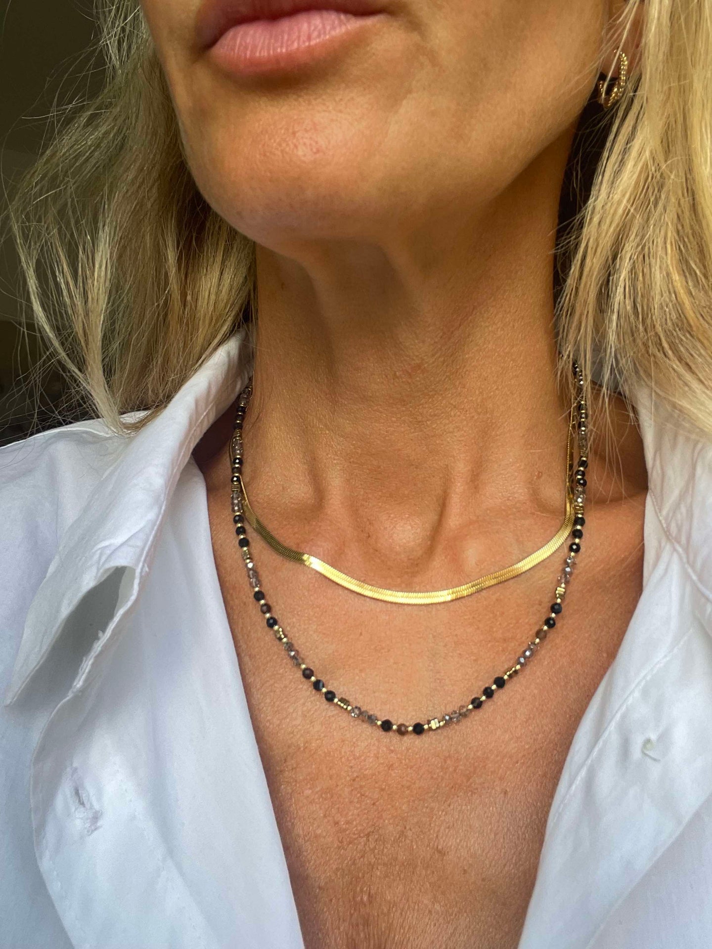 Halsband Lulu - 18k förgyllt