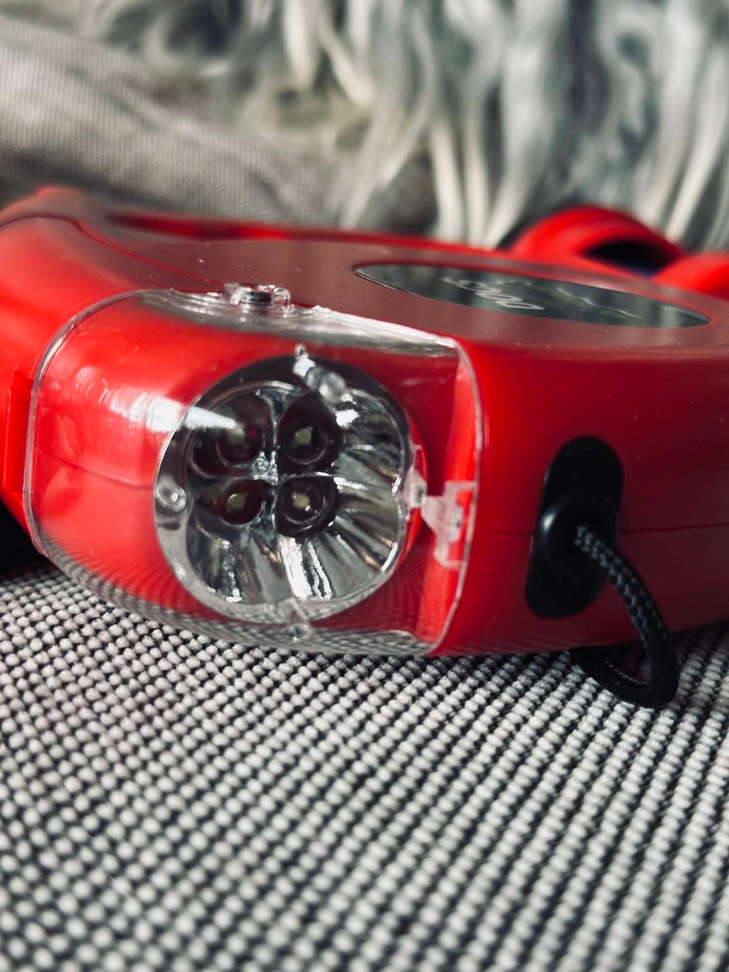 Flexikoppel med ficklampa - 5 meter