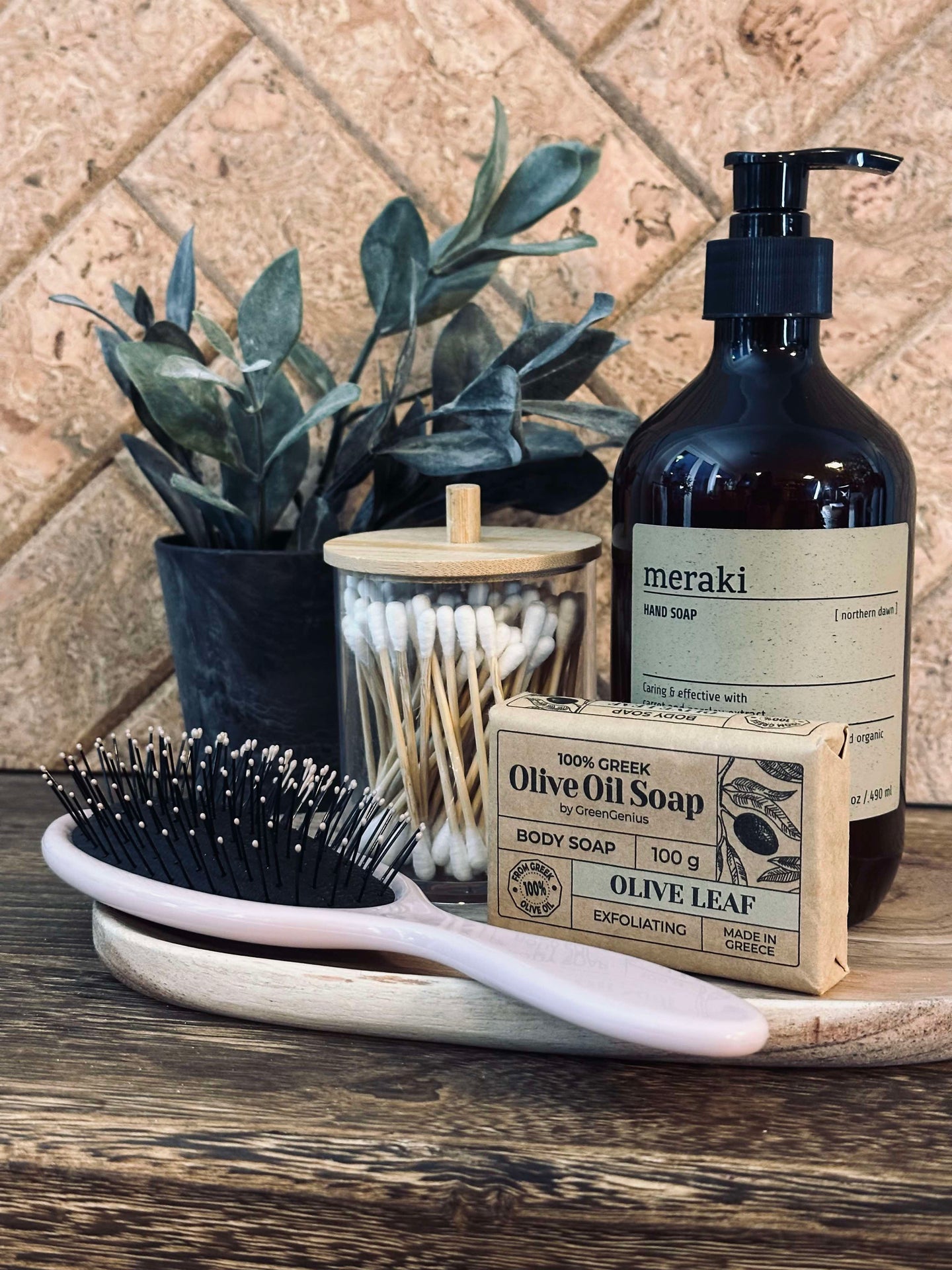 Hårborste Alma Soft Rose