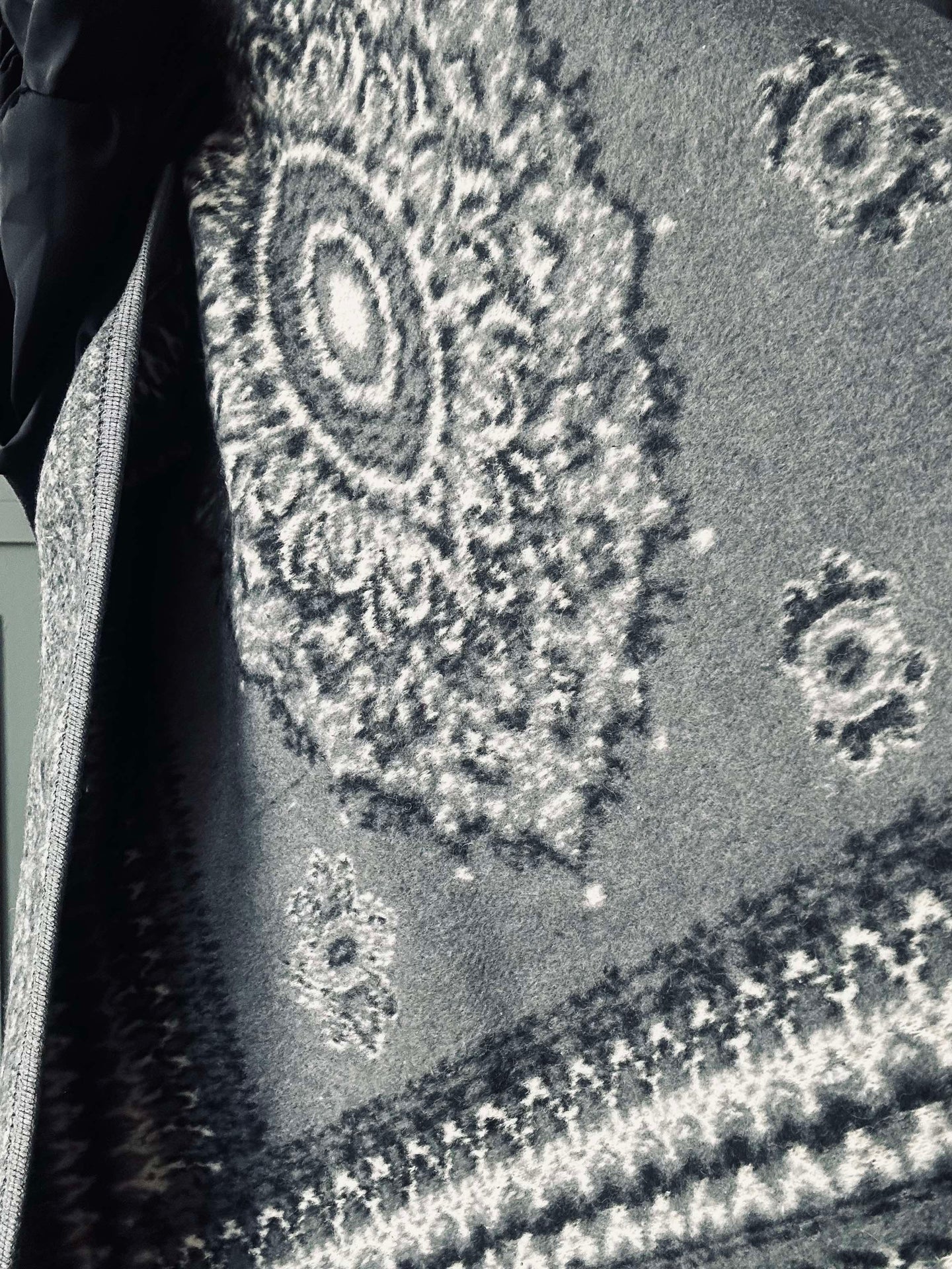 Poncho Grey boheme