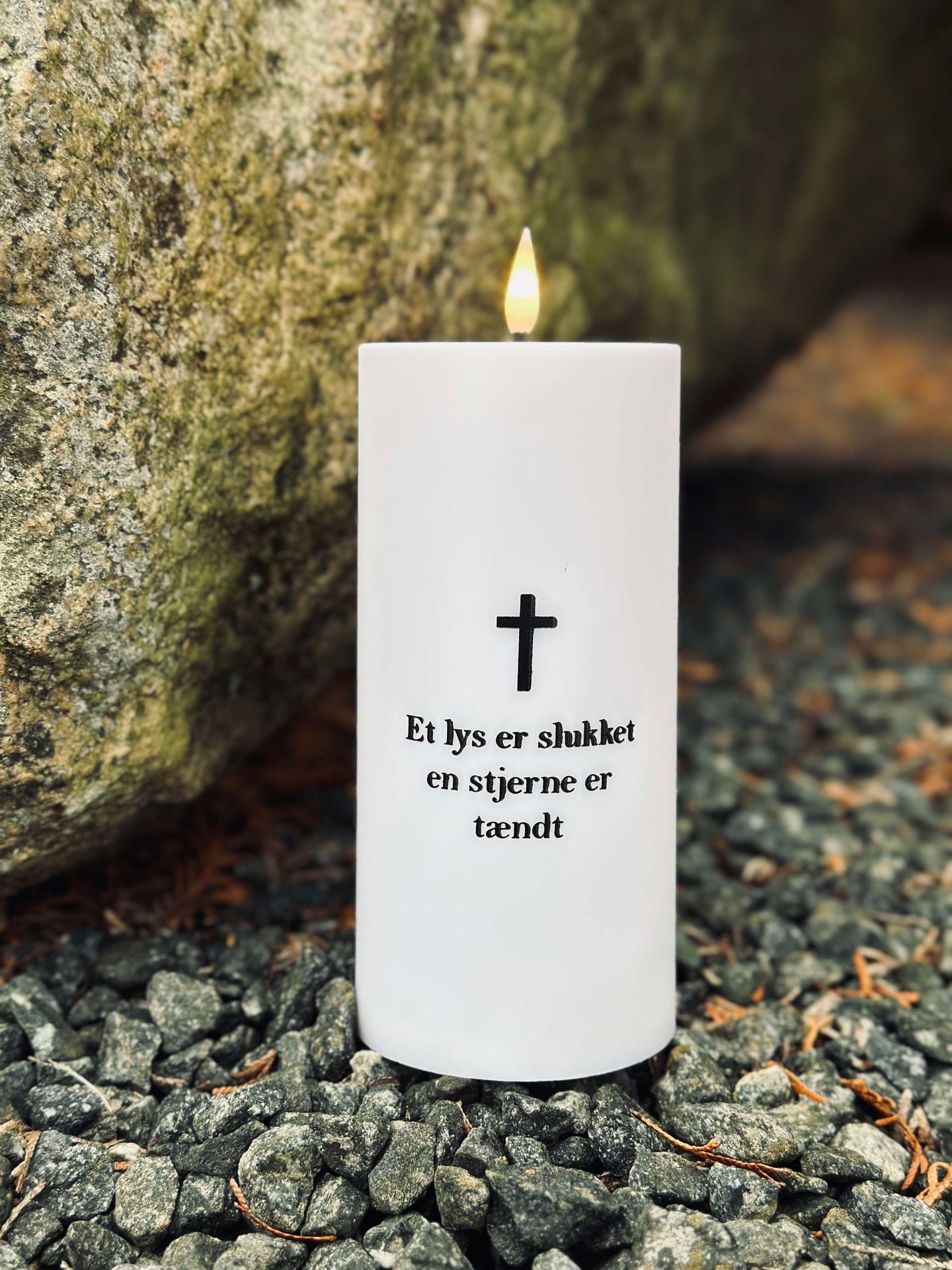 LED Gravlykta - Kors