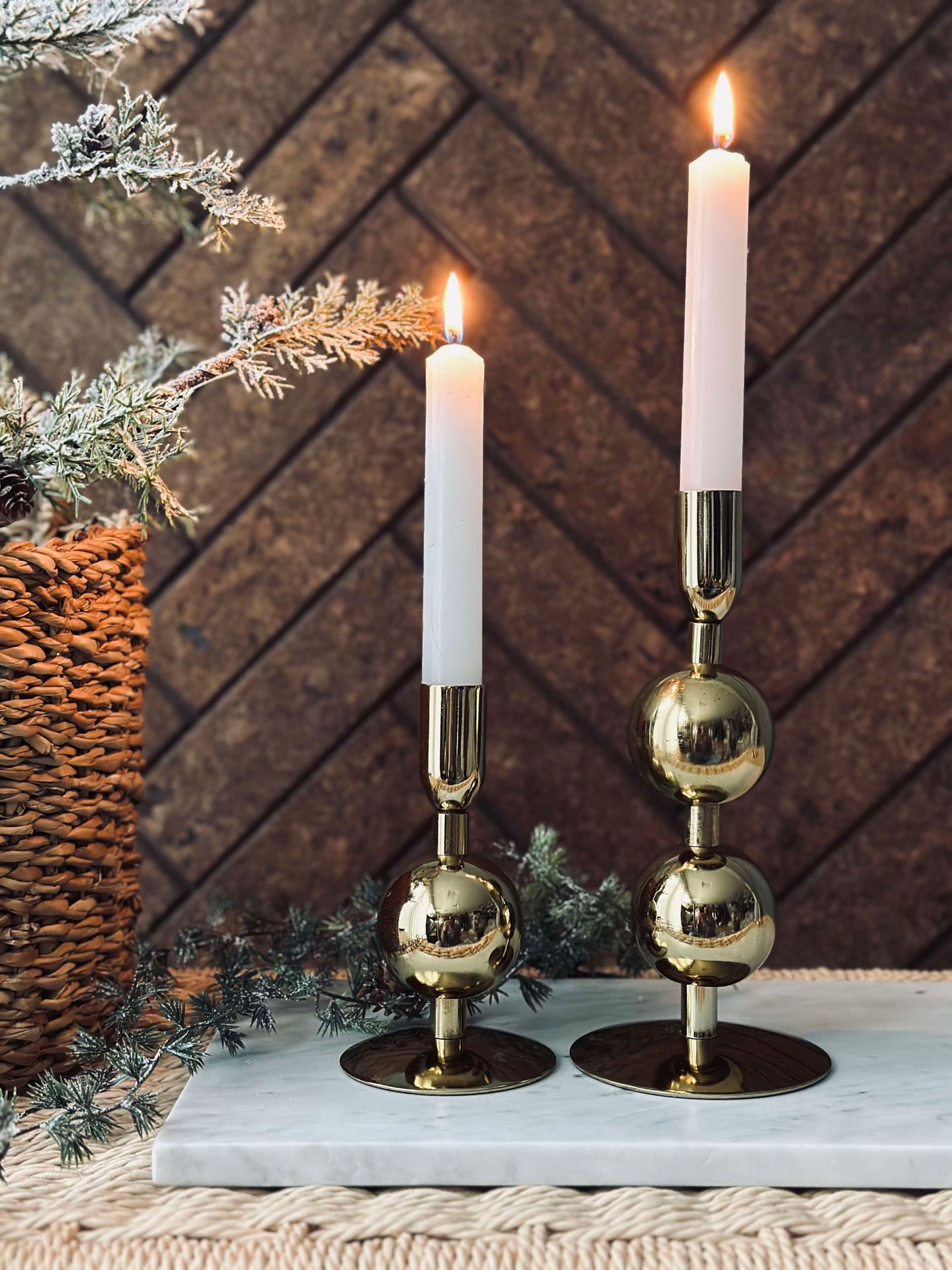 Ljusstake NOYA - Gold 13,5 cm