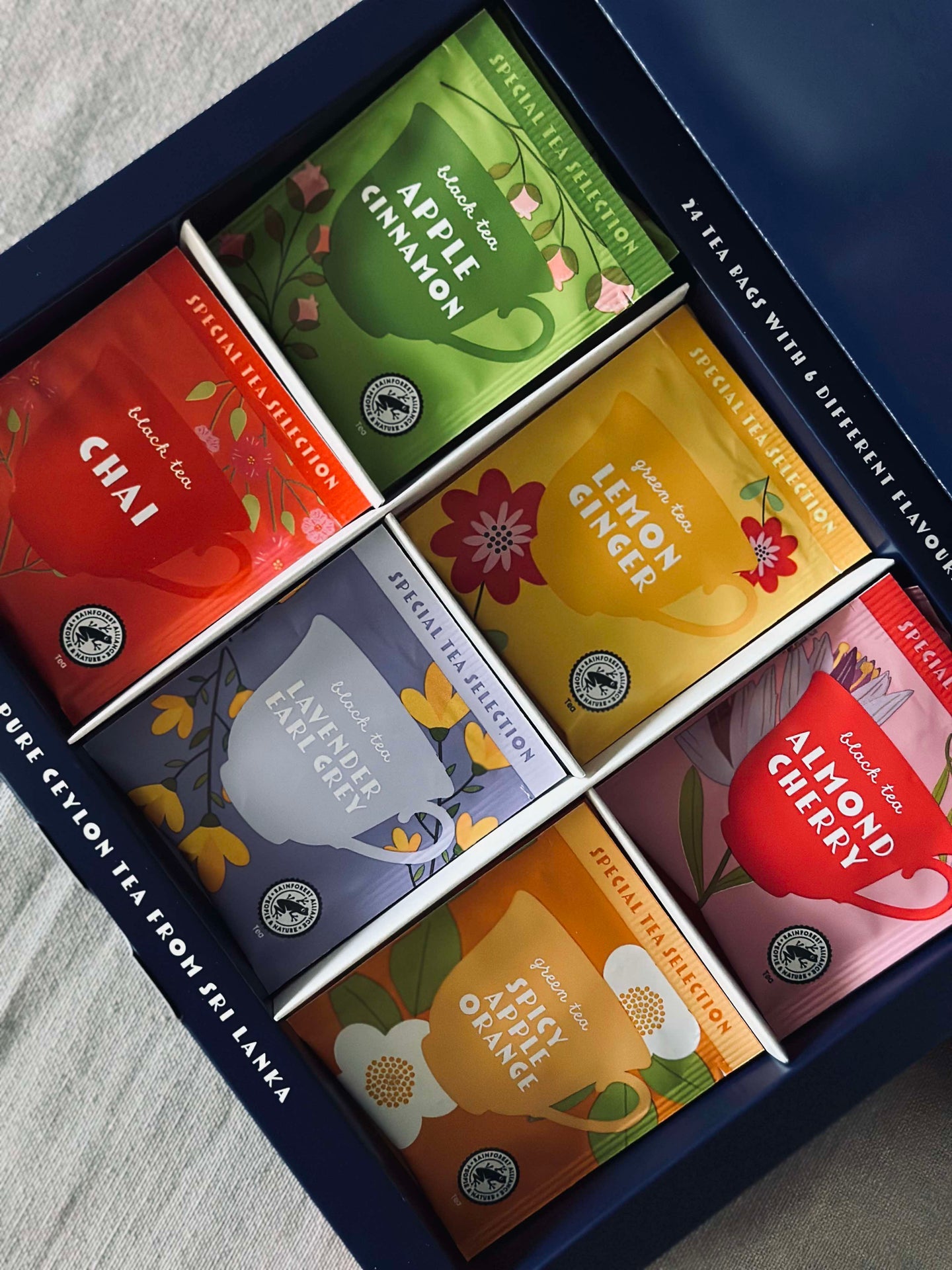 Ask med tepåsar - 24 st.