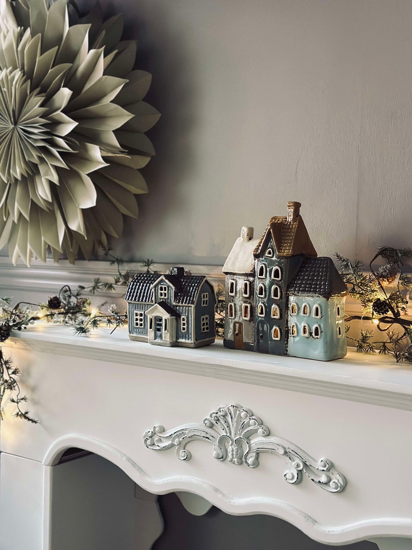 Keramikhus - Ljusblå