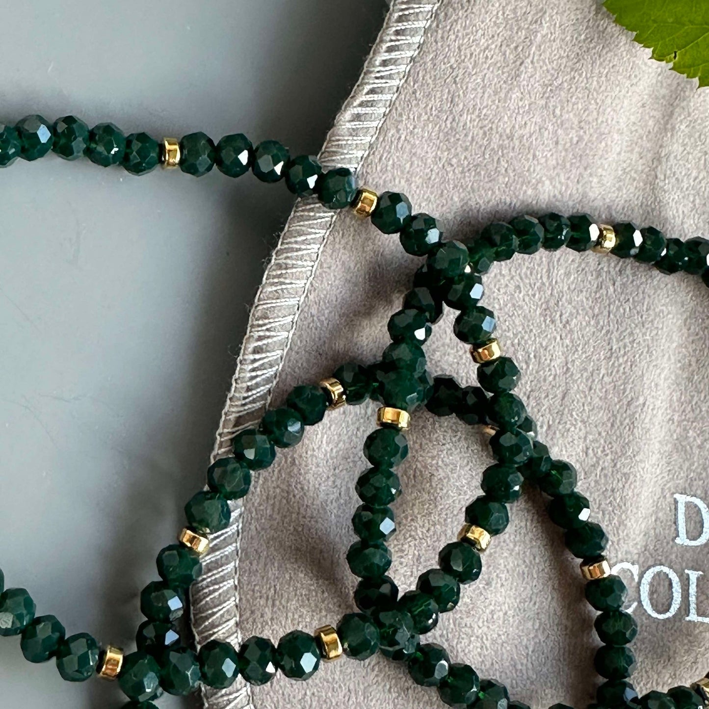 Armband Merle Forest Green - Set med 3 st