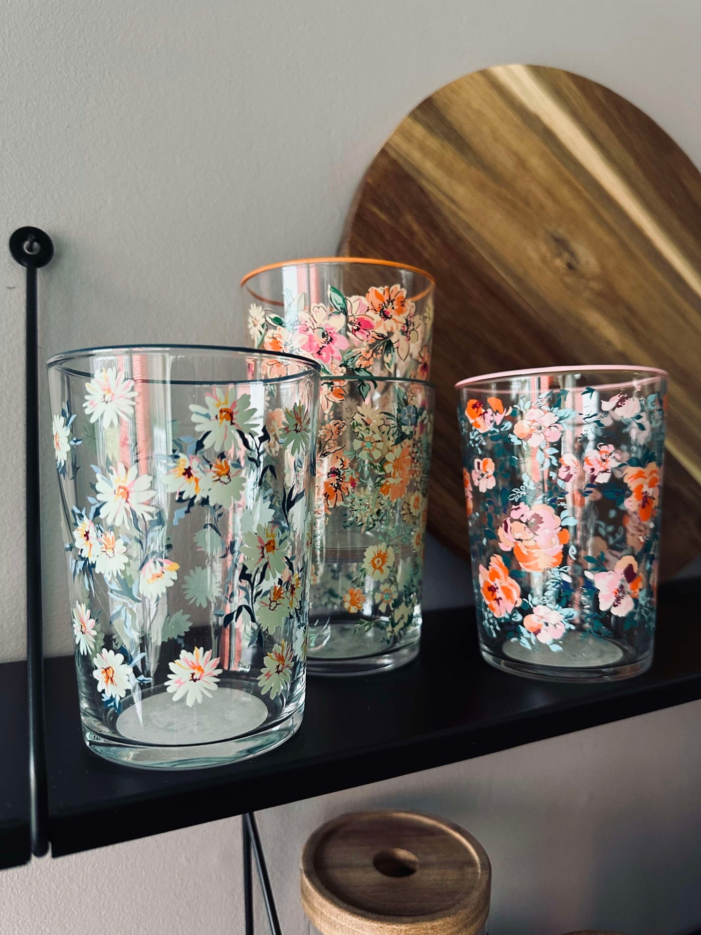Dricksglas Flora - paket med 4 st